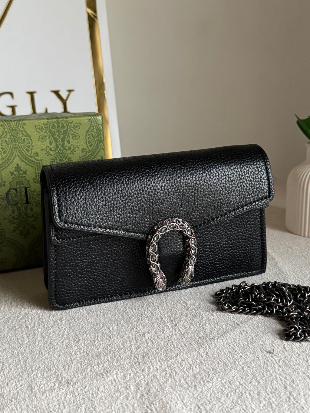 Viral Mini Gucci Bag Black - Box Packing