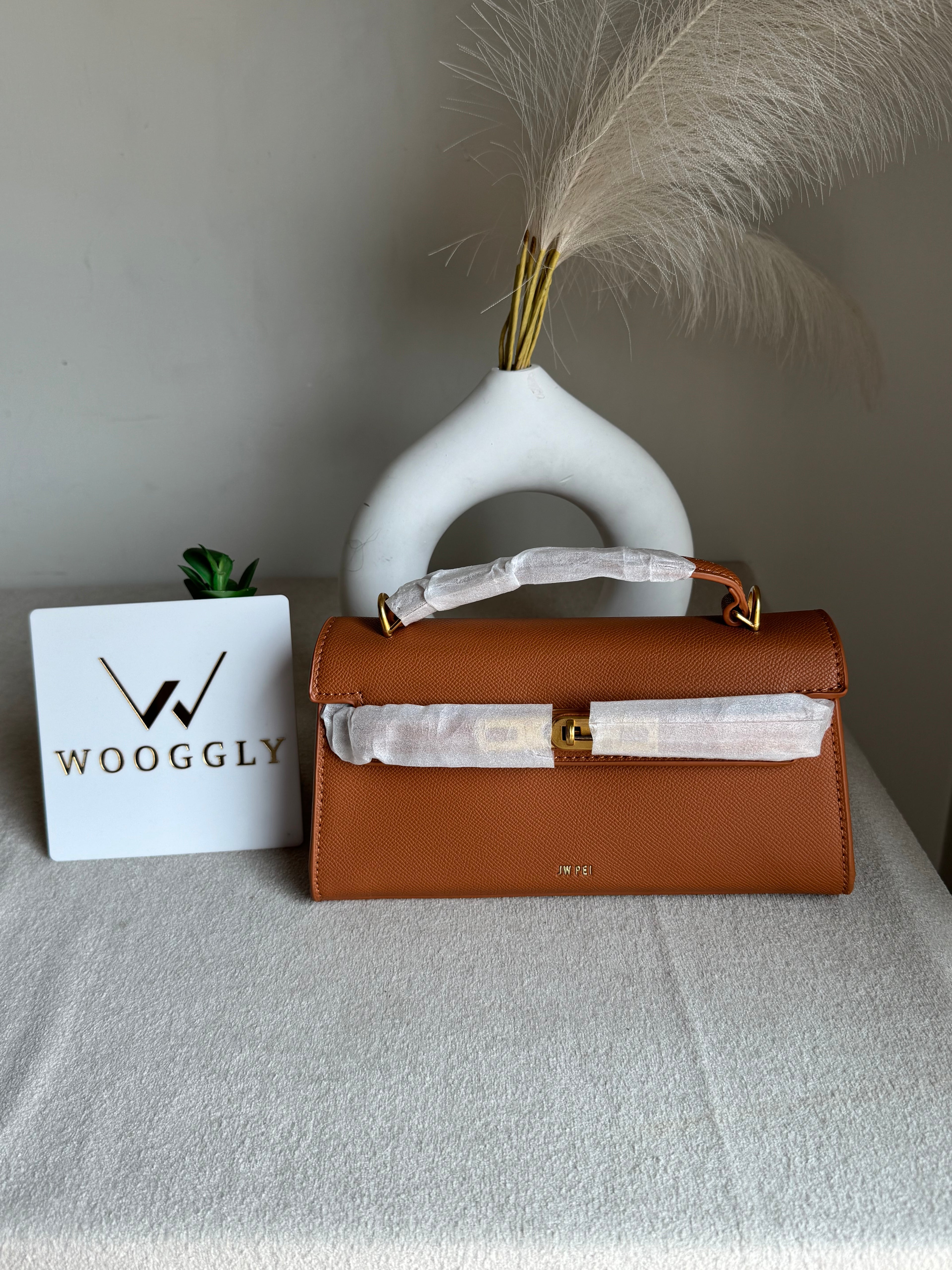 JW PEI Noor Top Handle Bag - Brown