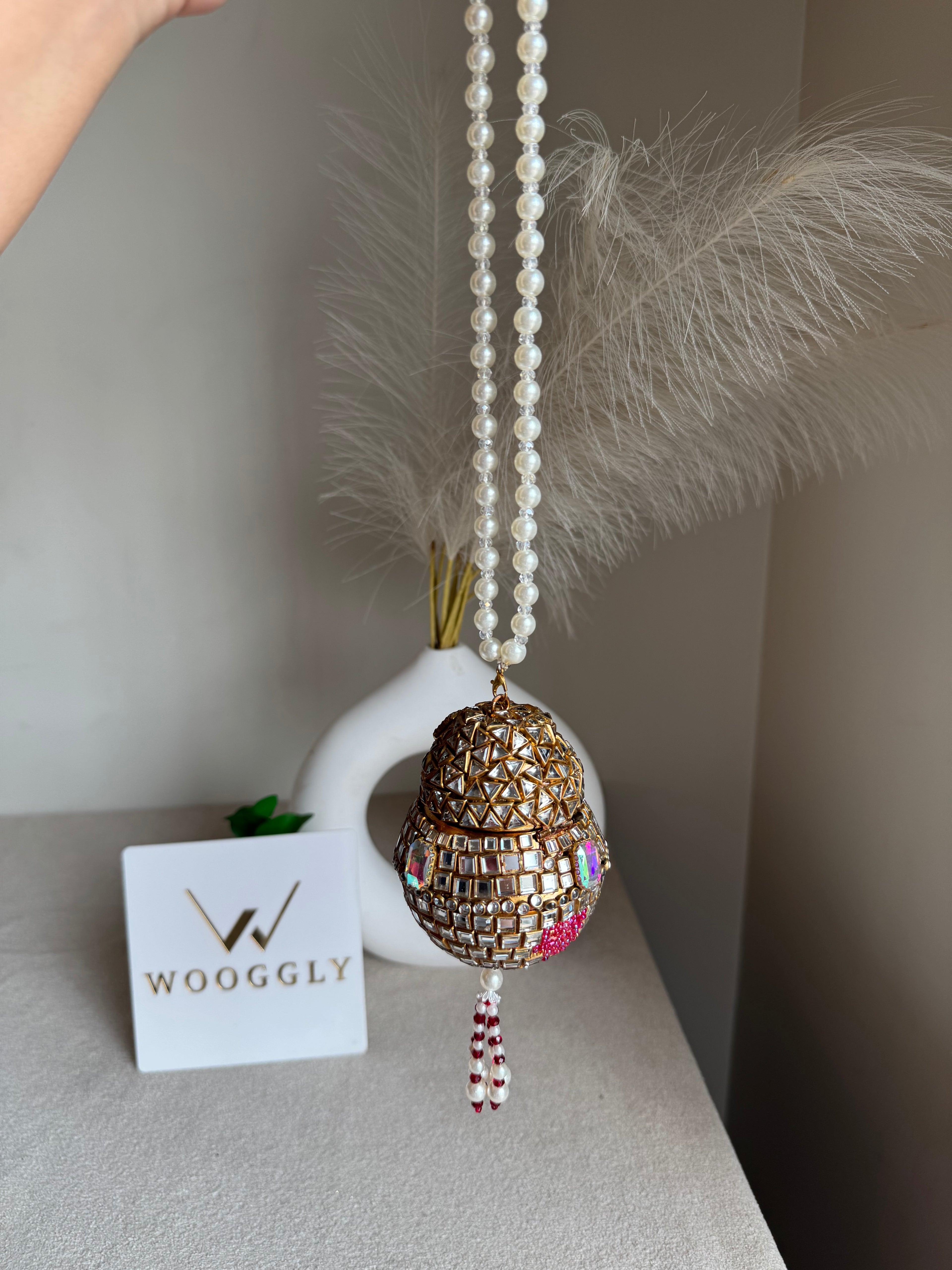 Turkish Potli - Kundan with Stone Multi