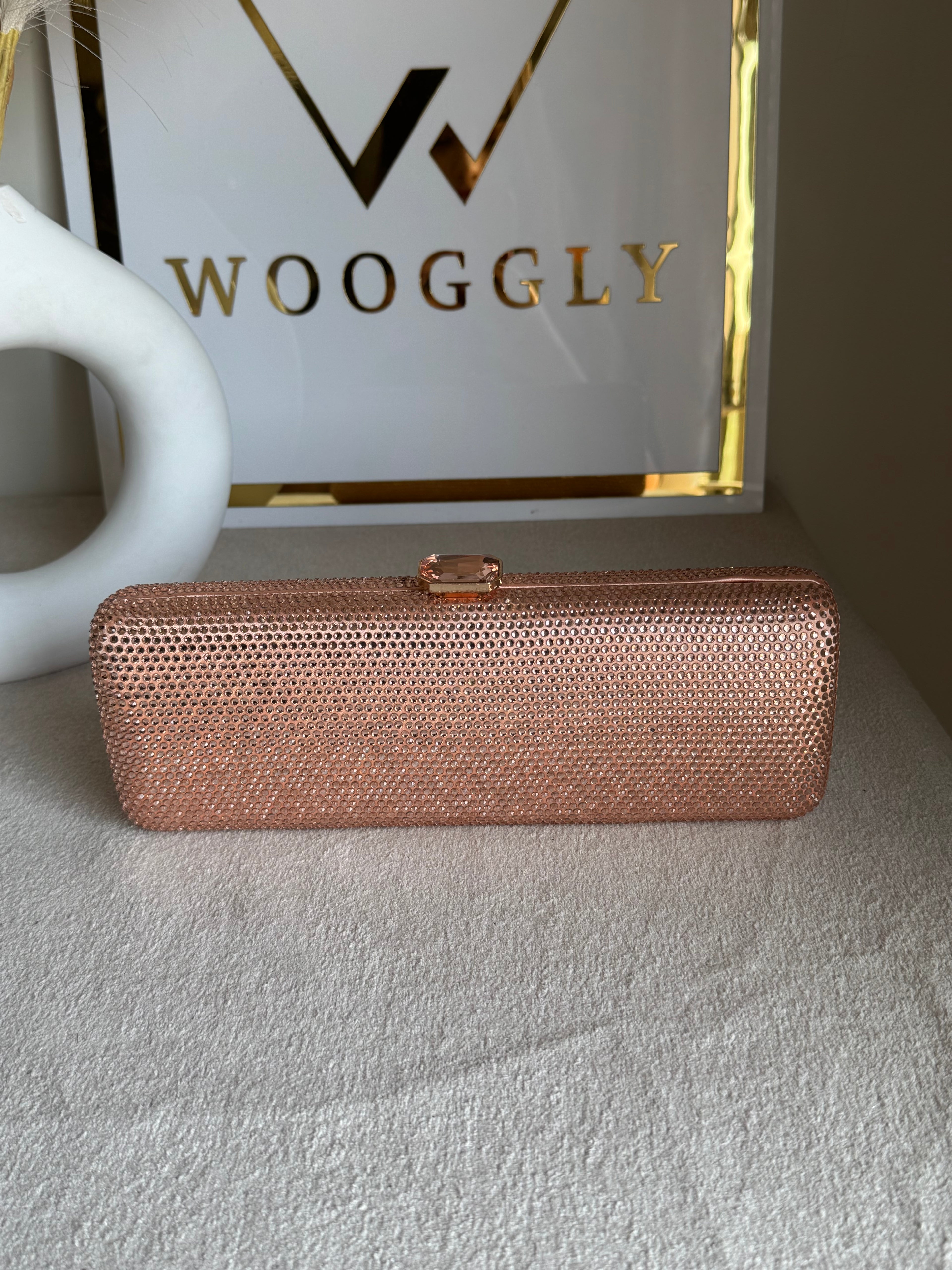 High Quality Élan Clutch - Rose Gold