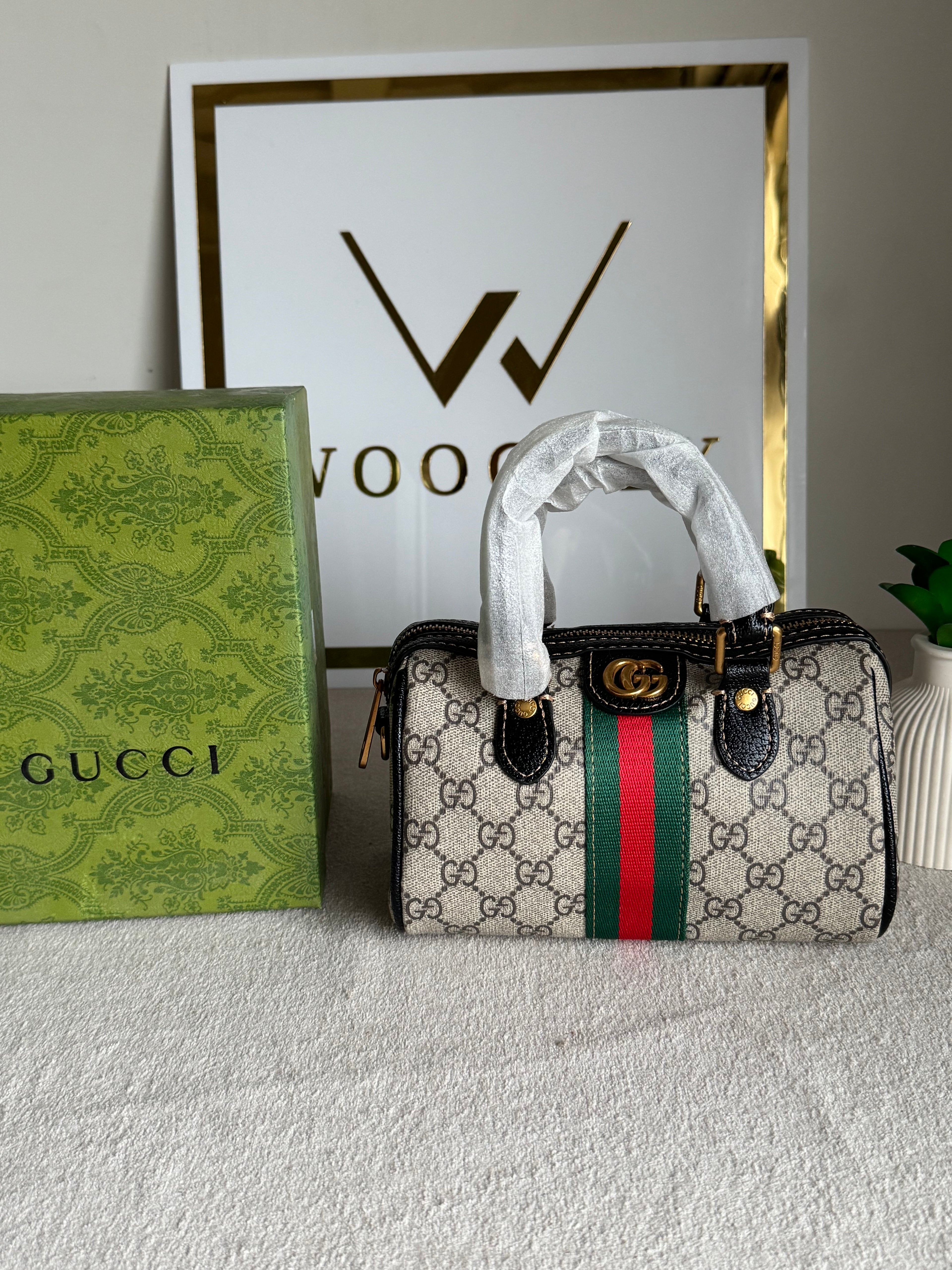 Gucci Mini Duffle Bag - Black