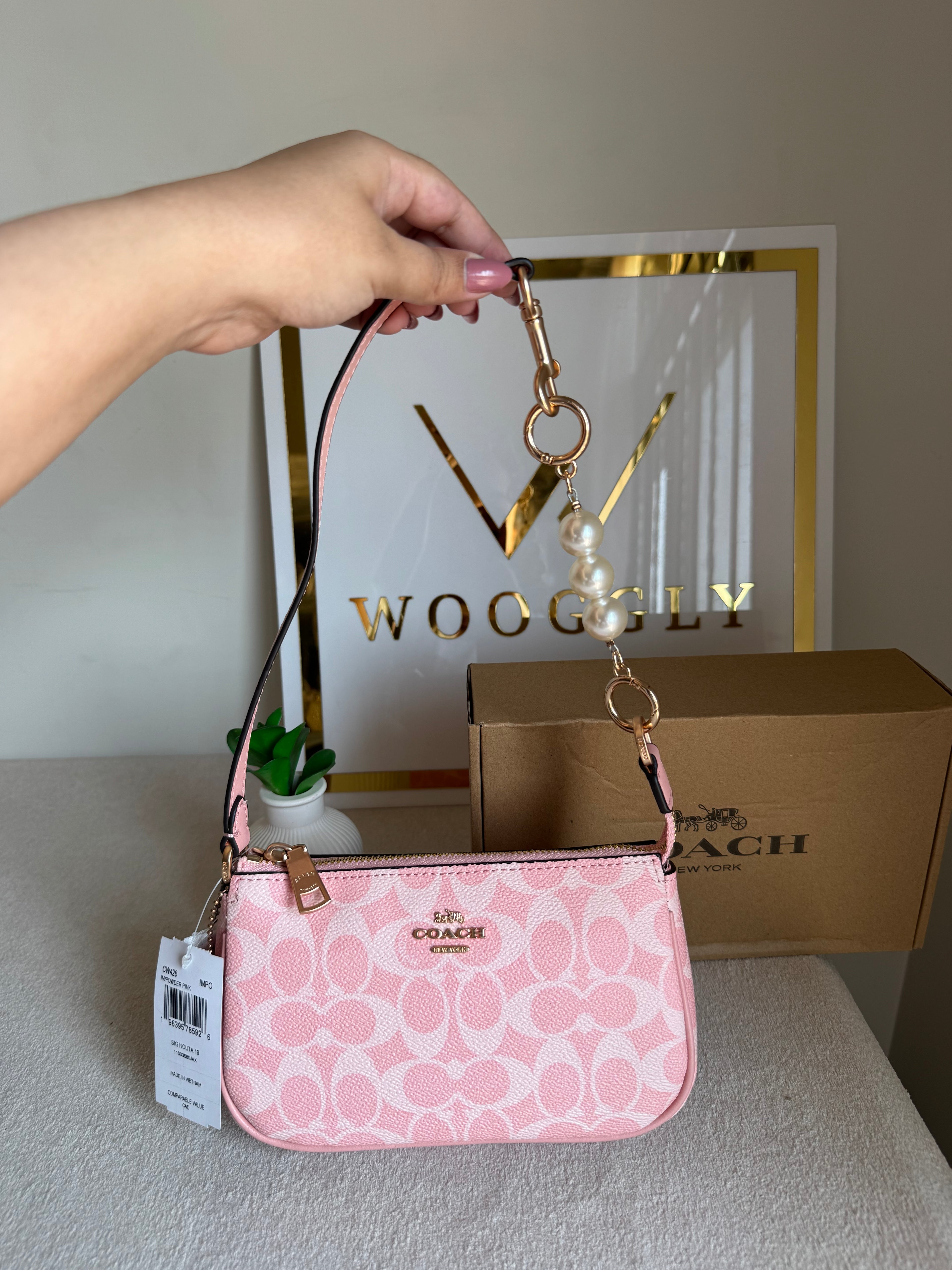 COACH Nolita 19 PINK - BOX PACKING