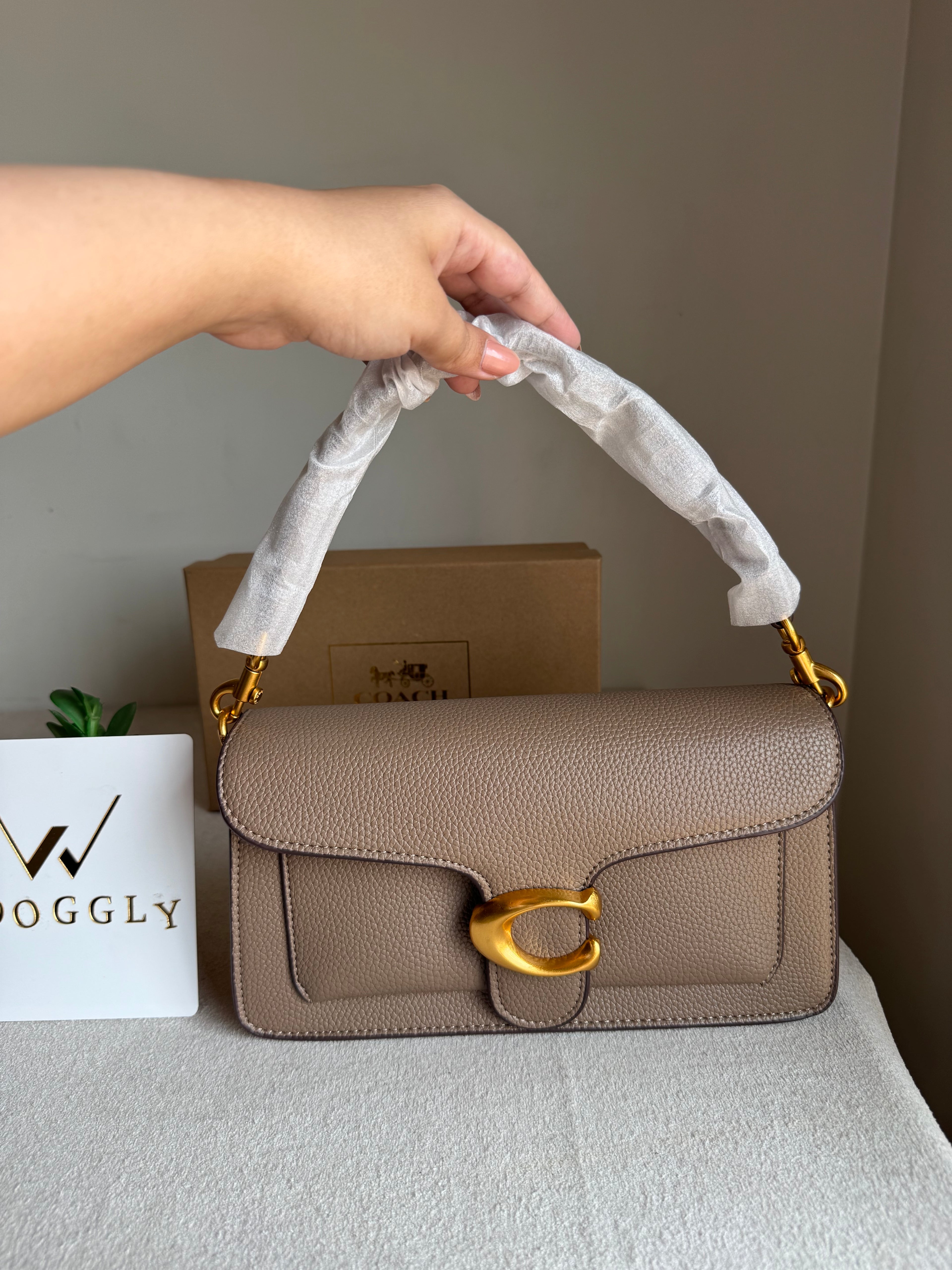 COACH TABBY Walnut Good Quality -  BOX PACKING