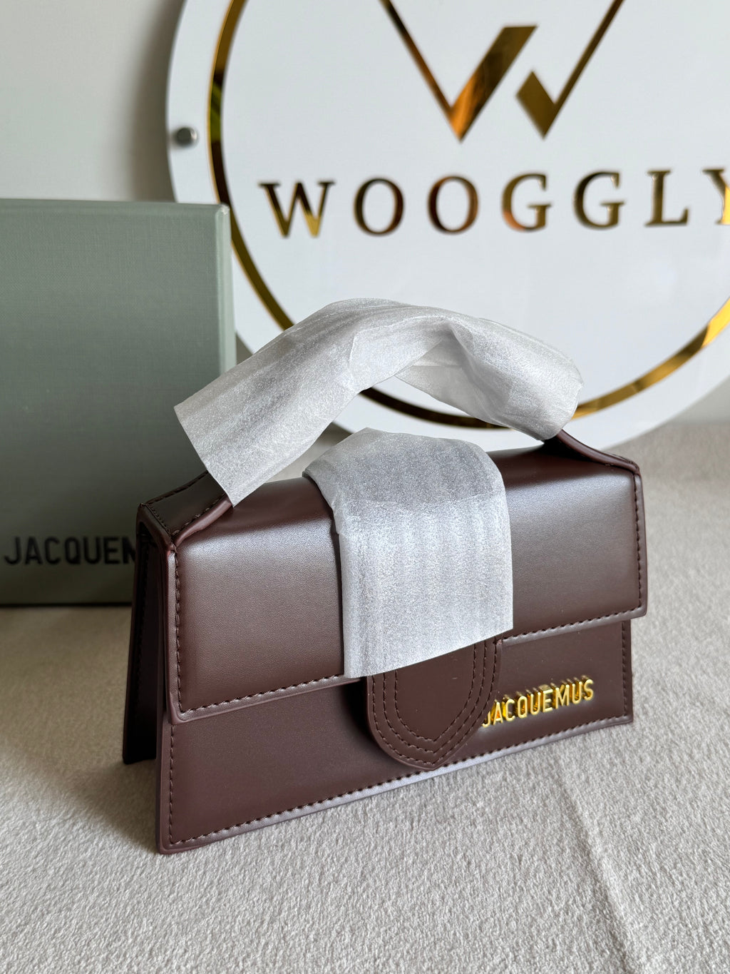 Viral Jacquemus - Small (Chocolate Brown) BOX PACKING