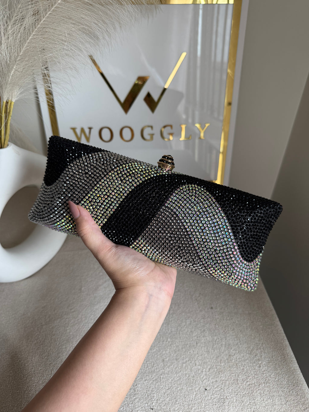High Quality Élan Clutch - Multi Black