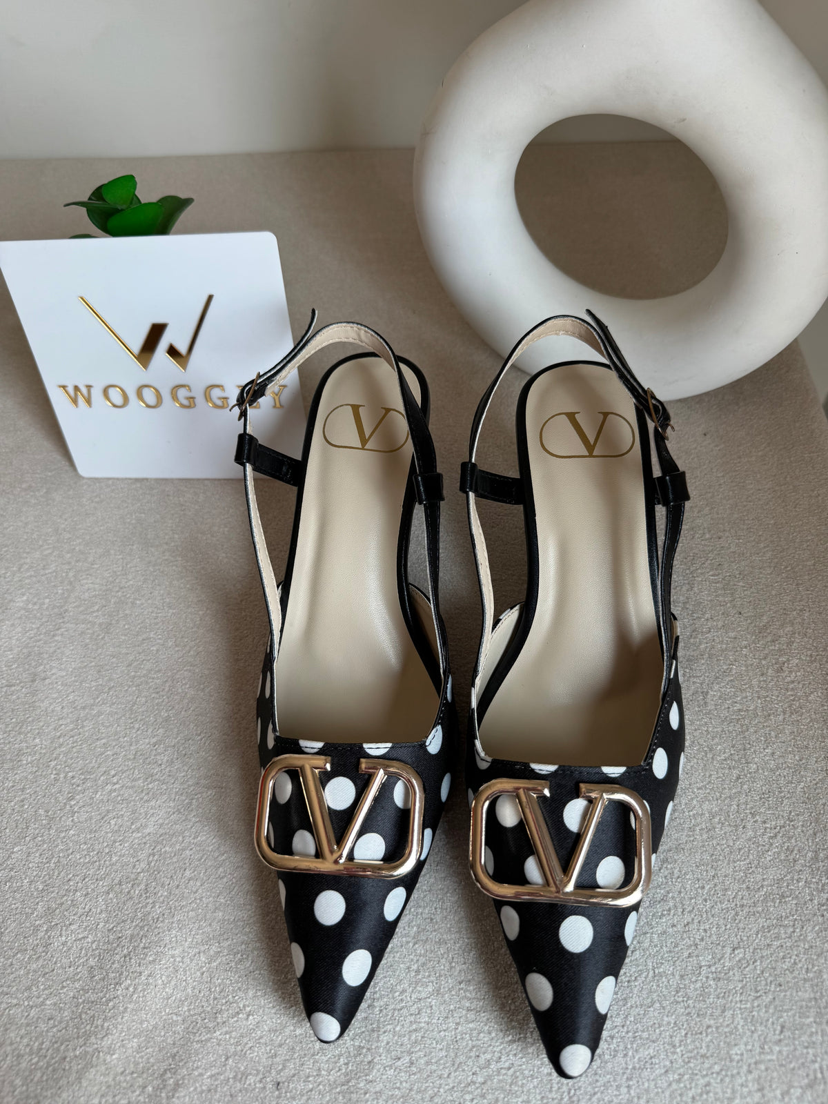 Valentino Polka Heels