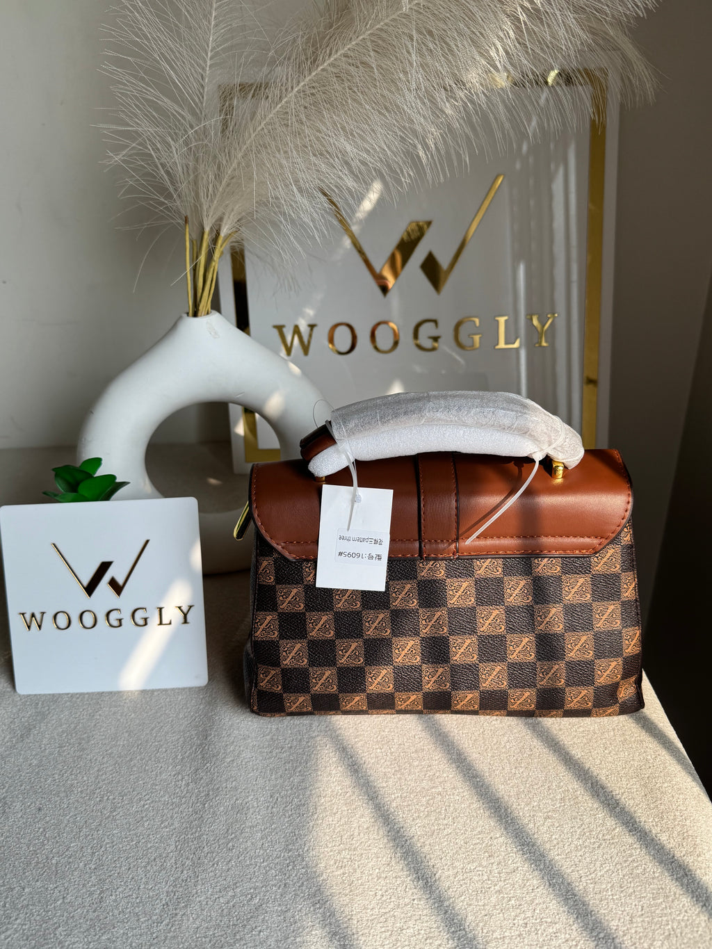 Premium Ella Hand Bag Brown
