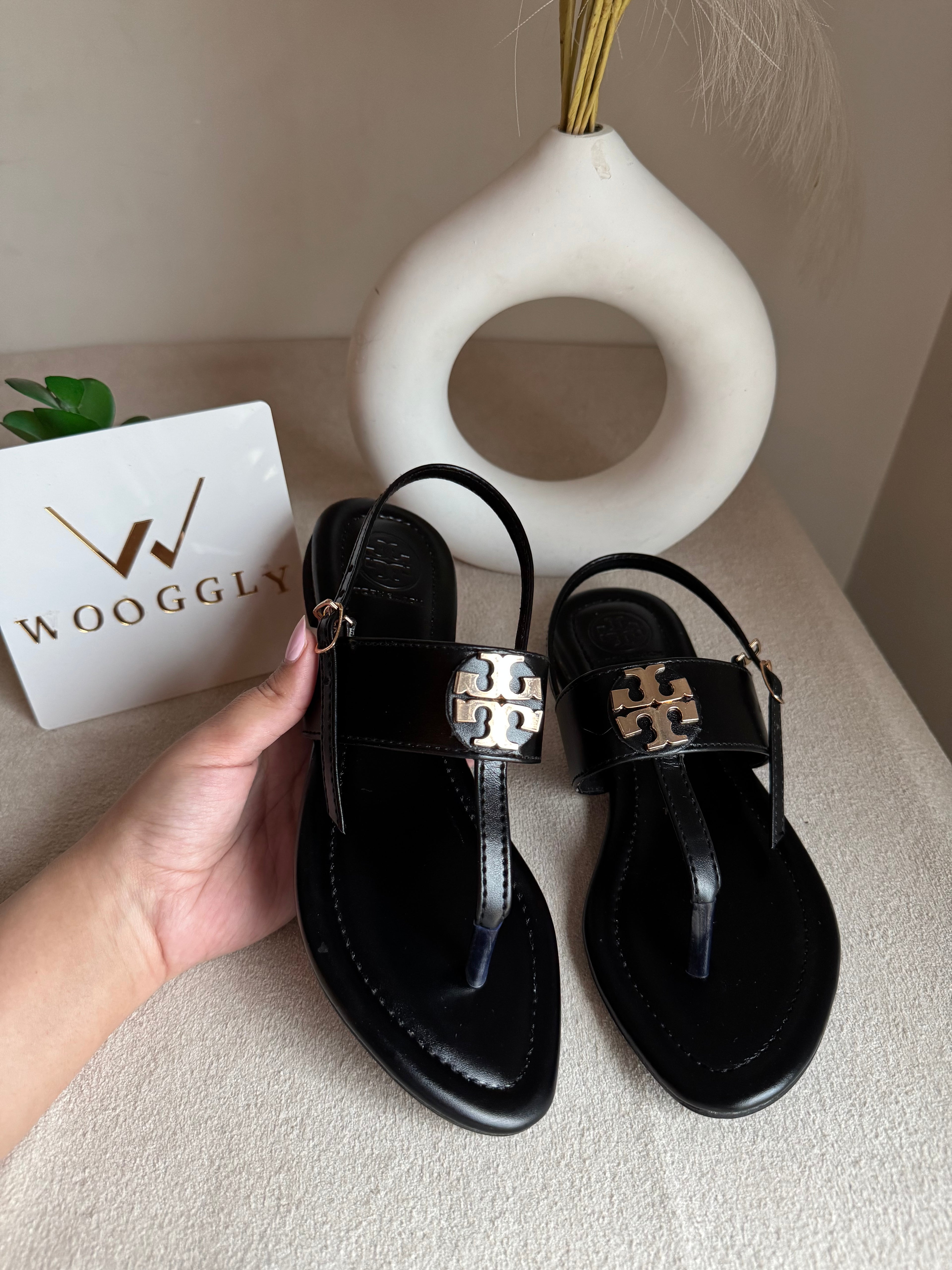 Tory Burch Sandals Black