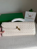 Premium Bottega Veneta Viral Bag with BOX Packing - Cream