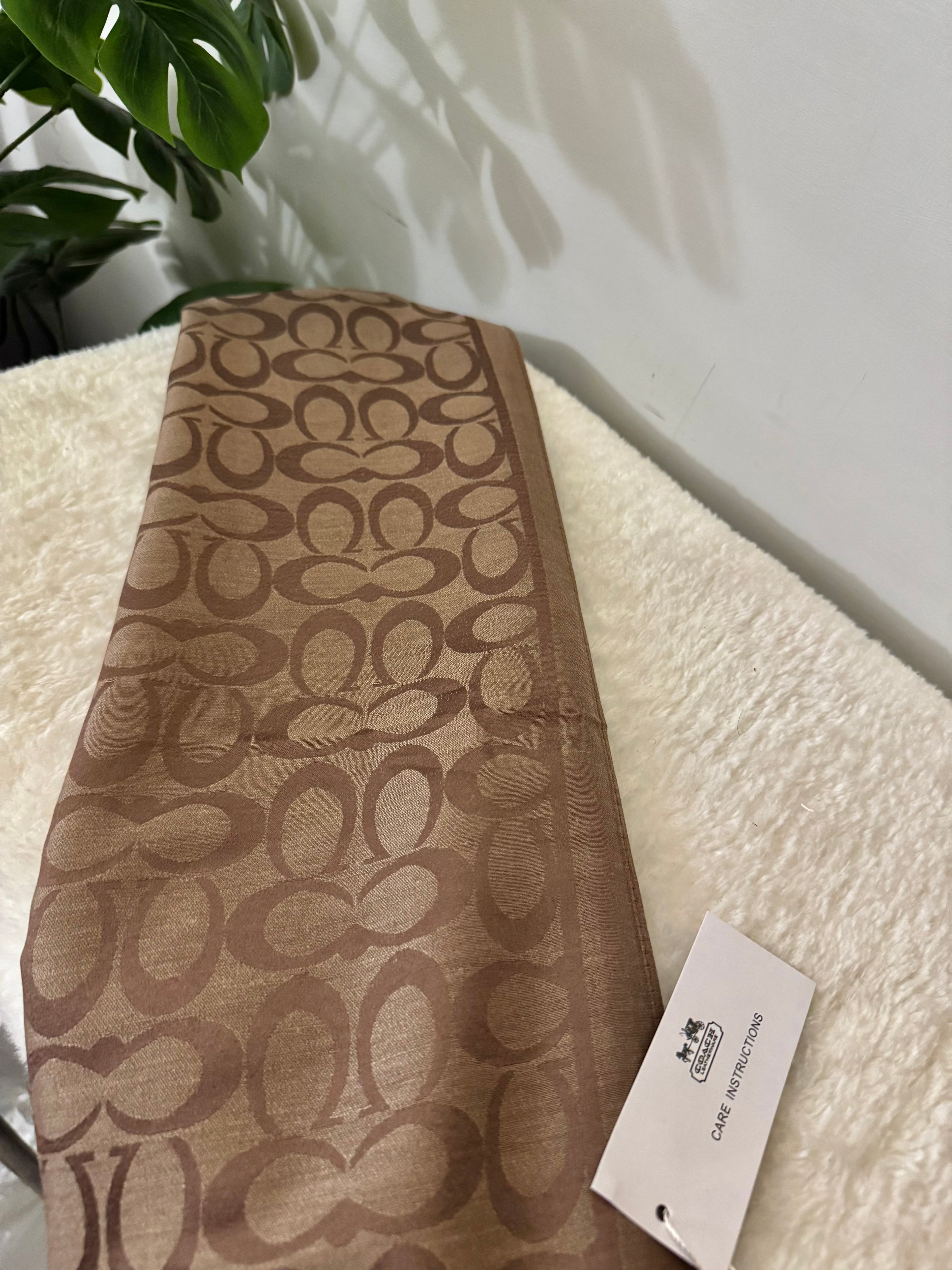 ALL SEASON Coach Branded Stoller - Chocolate Brown