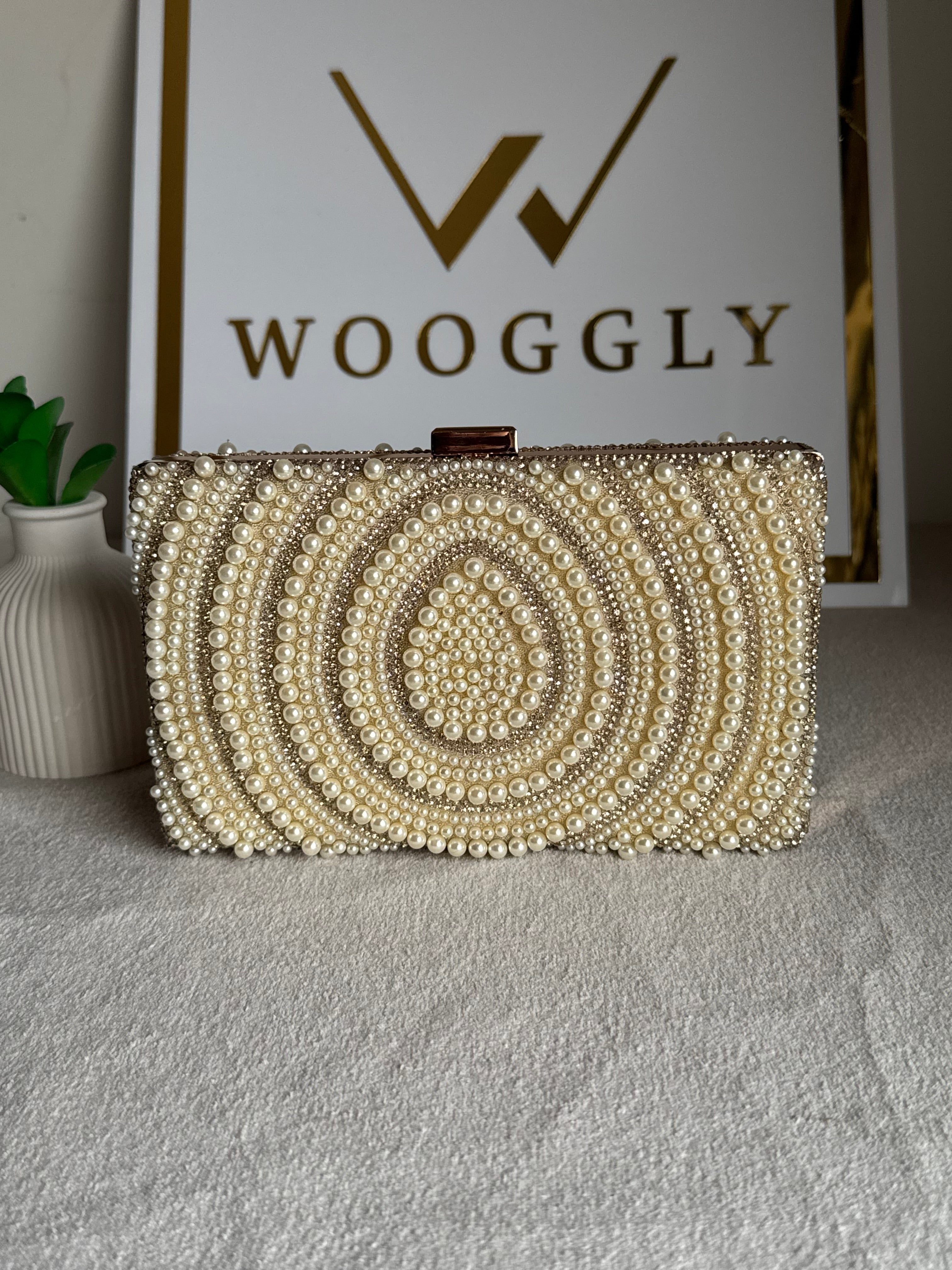 Forever Pearl Clutch