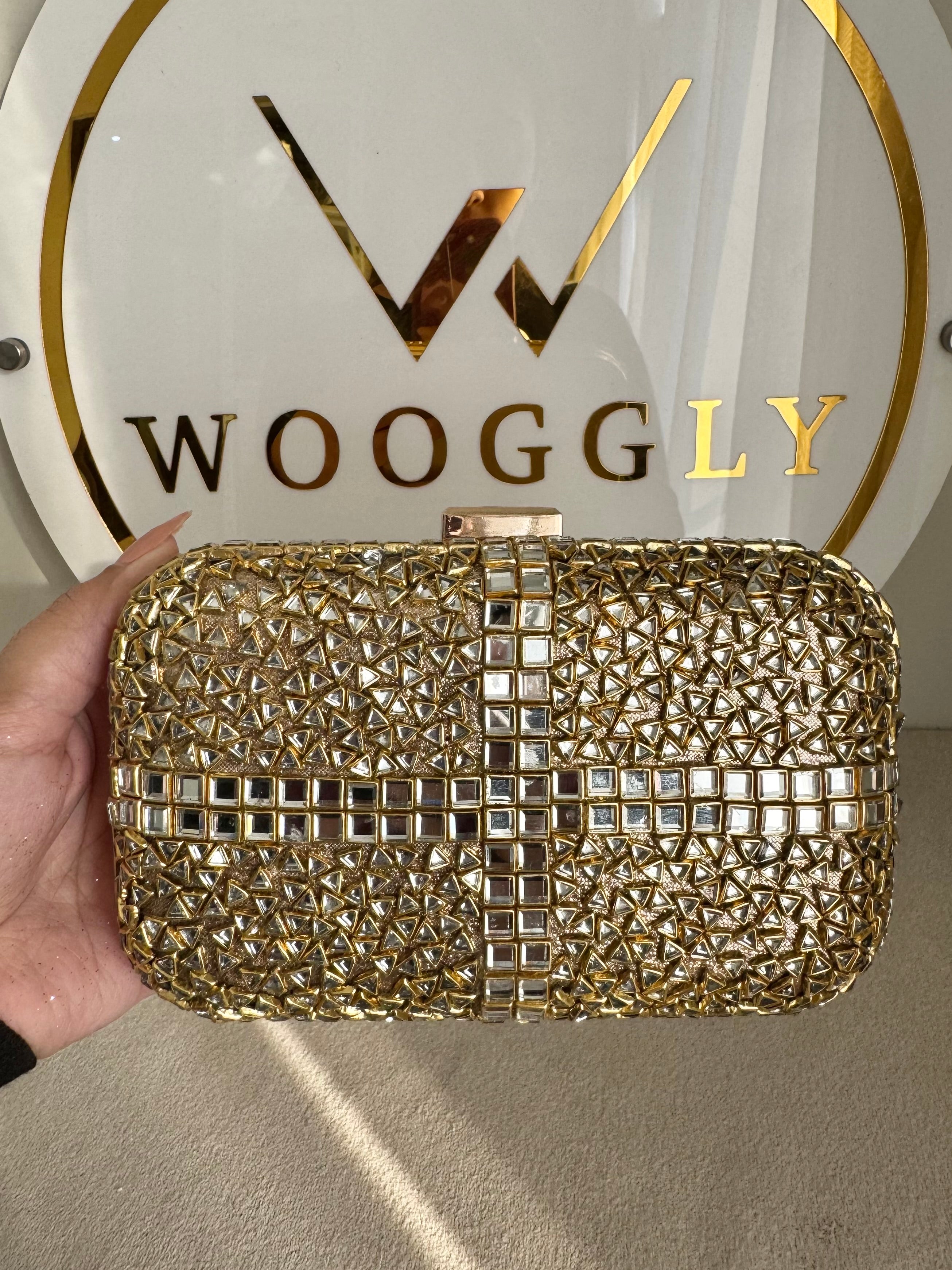 Classy Kundan Clutch