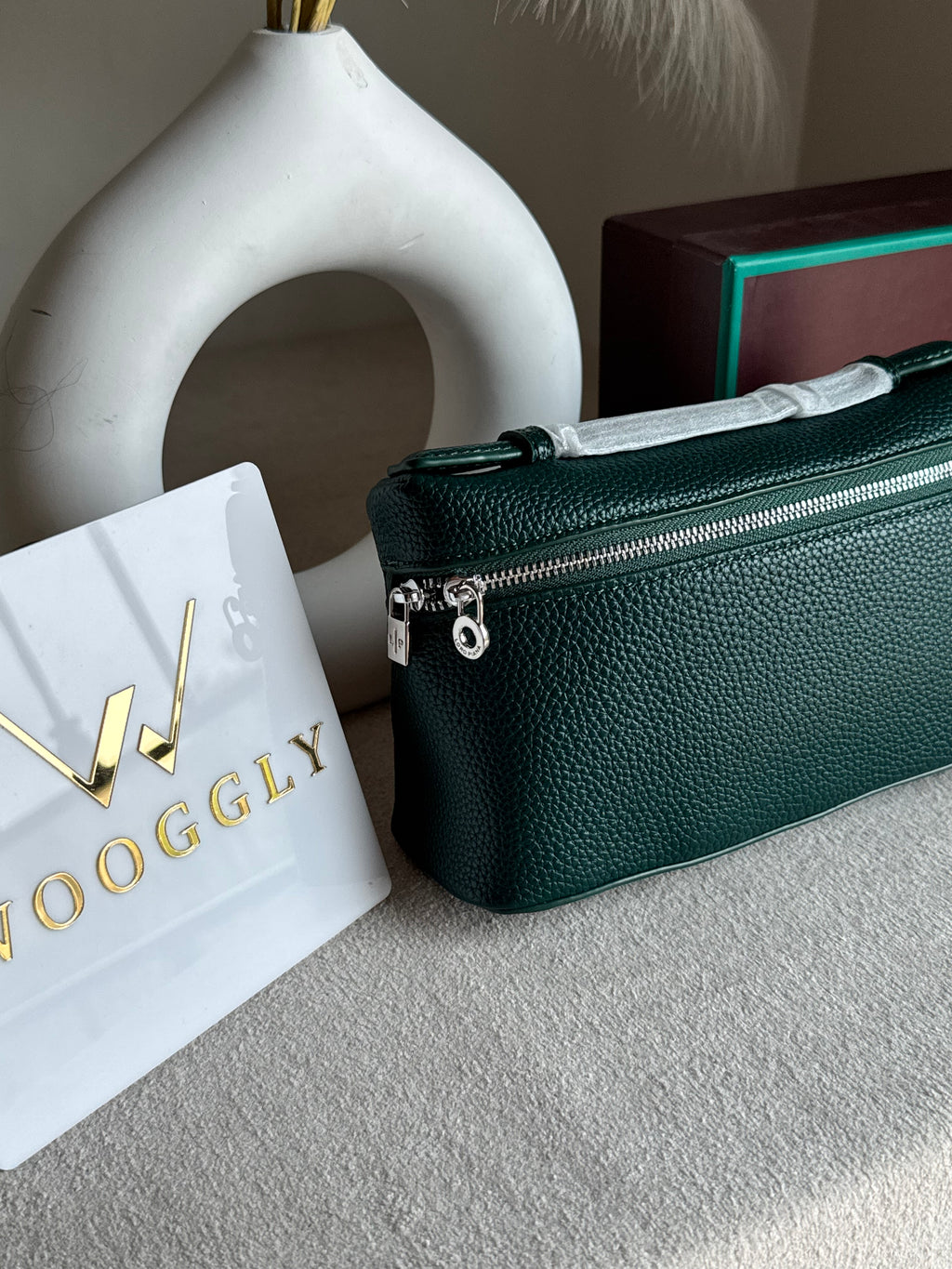 Loro Piana Premium Signature Bag - Green