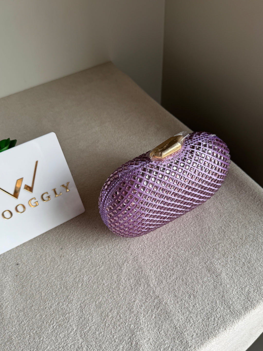 Belle Clutch Lilac