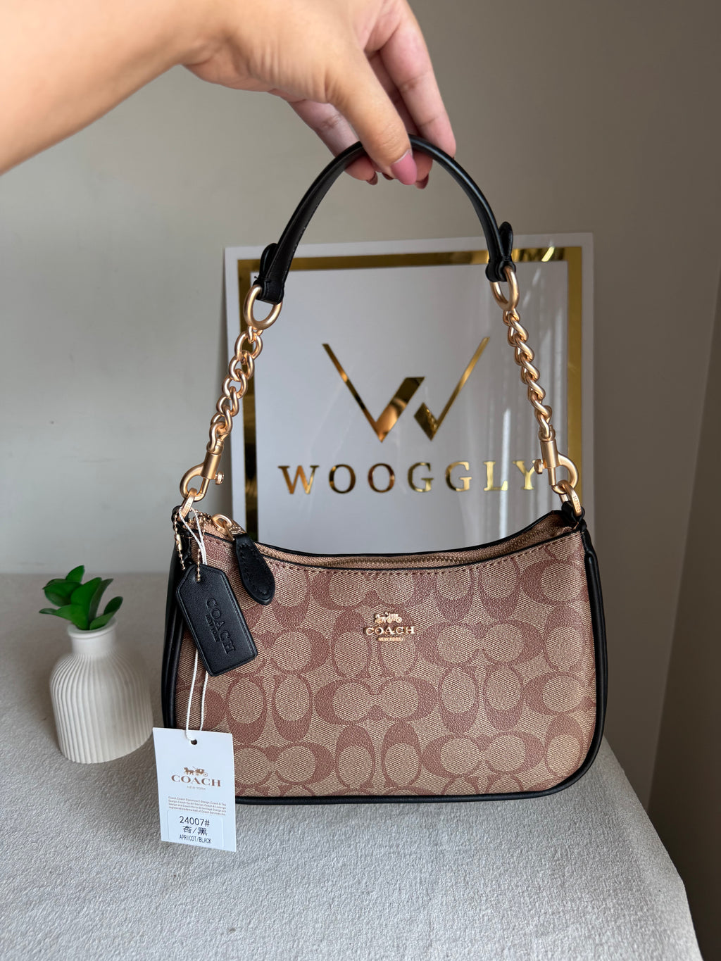 COACH TERI PREMIUM (Apricot Black) - MAGNETIC BOX PACKING