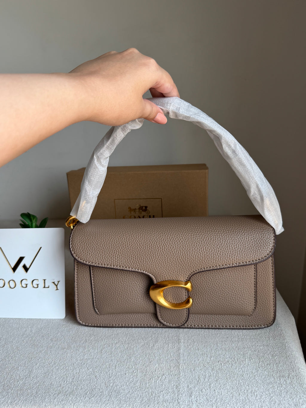 COACH TABBY Walnut Good Quality -  BOX PACKING
