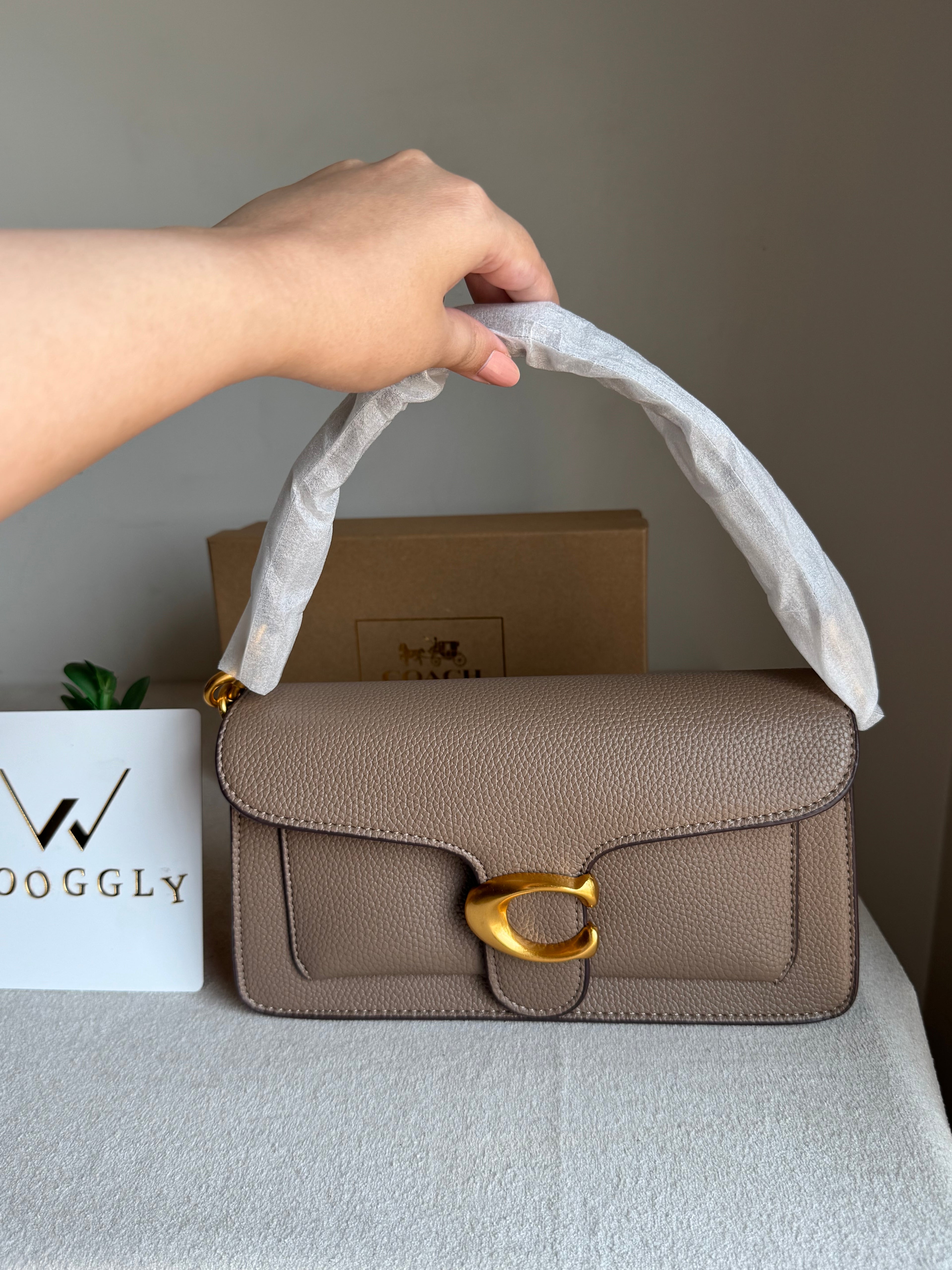 COACH TABBY Walnut Good Quality -  BOX PACKING