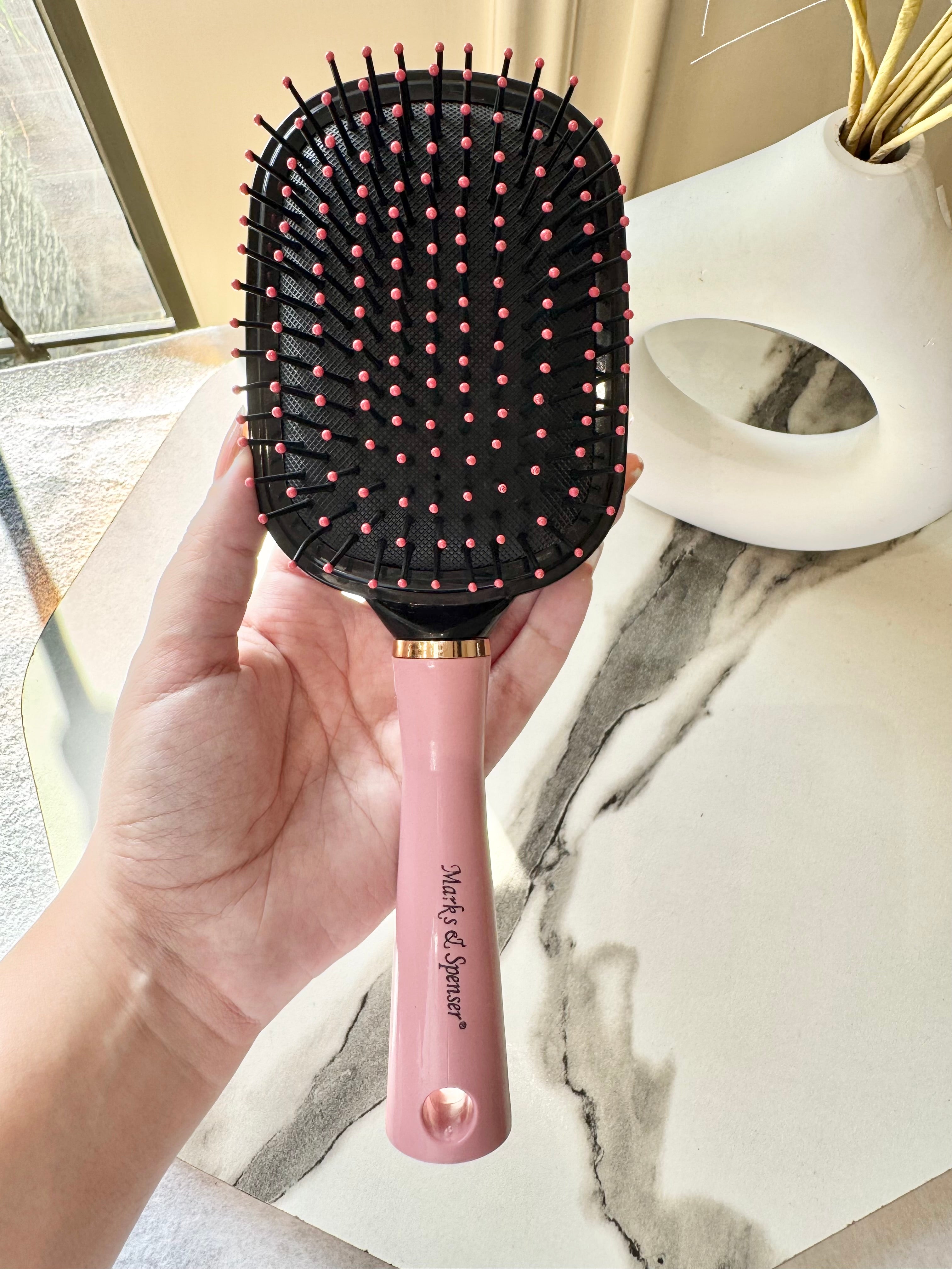 Softest Black & Baby Pink Brush