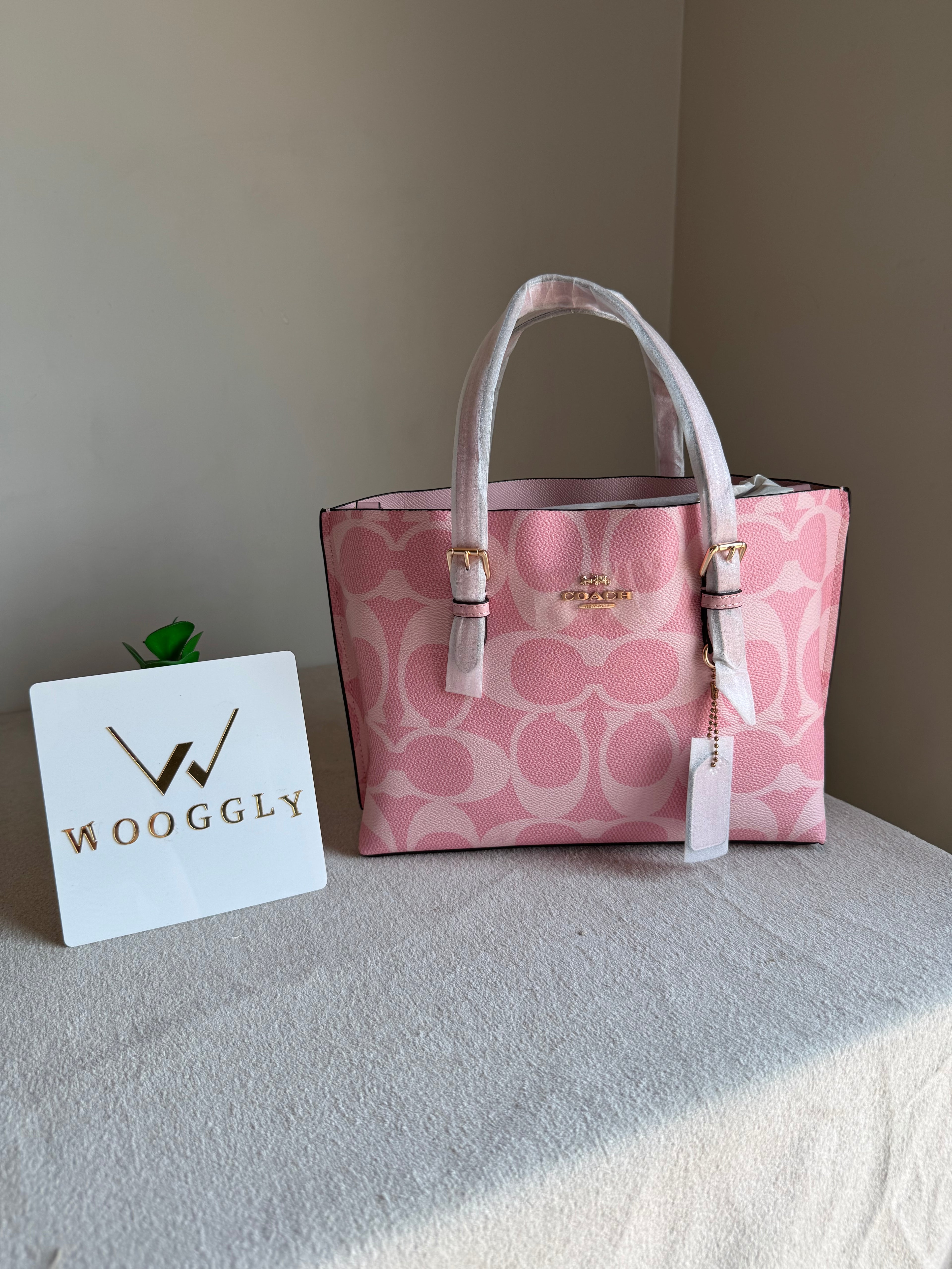 COACH Mini Mollie Tote Pink - BOX PACKING