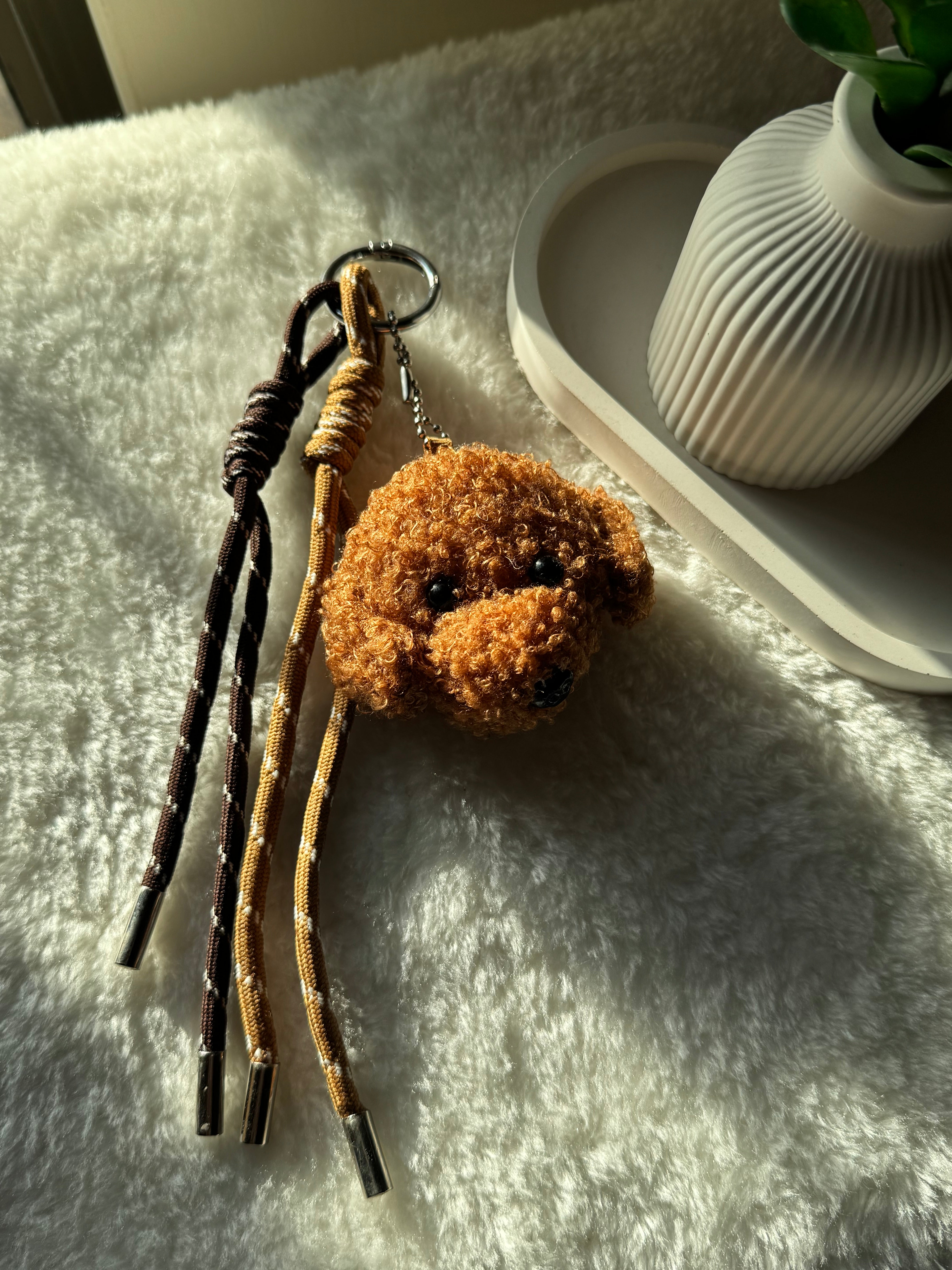 Cute Puppy Bag Charm