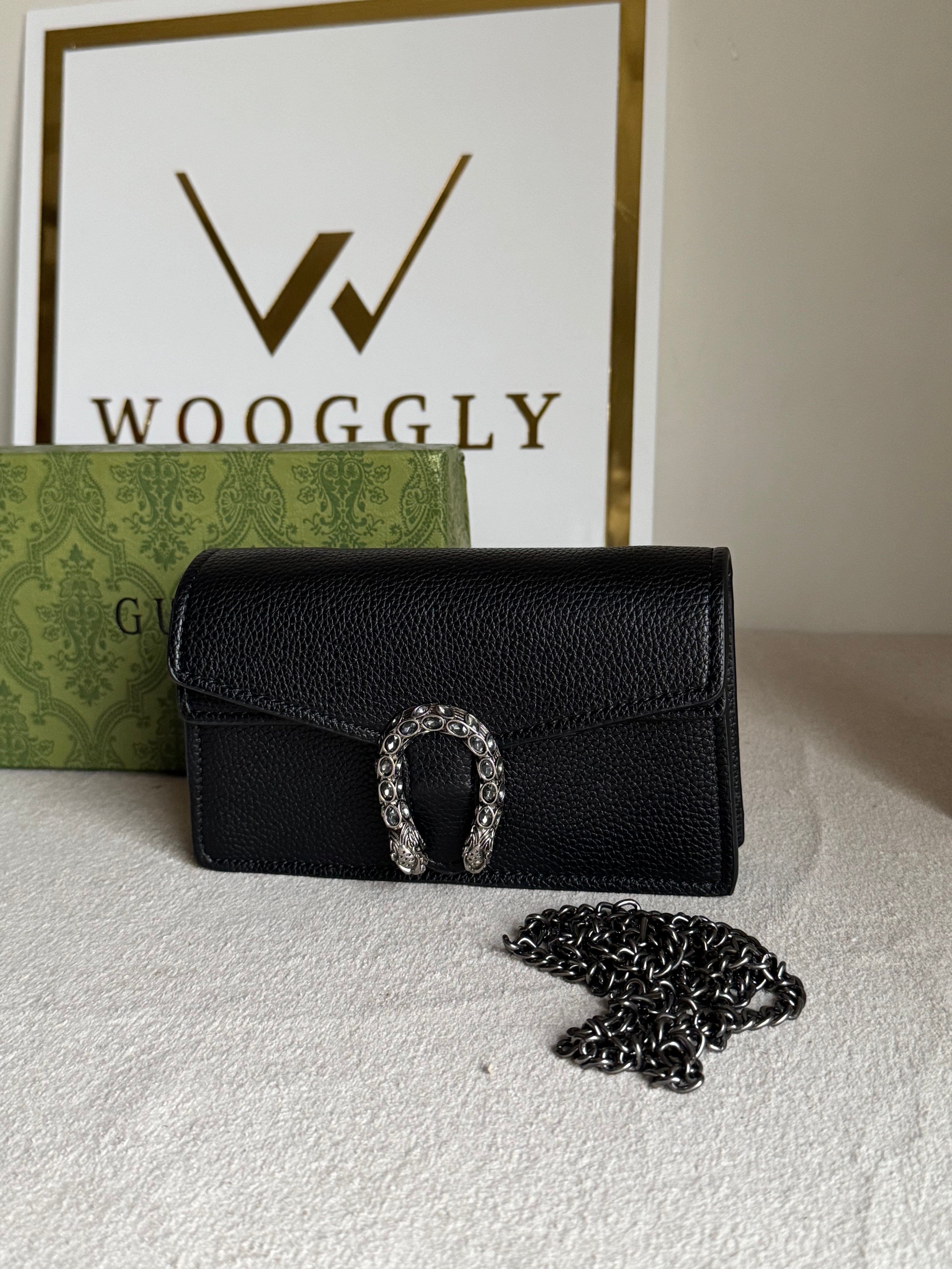 Viral Mini Gucci Bag Black - Box Packing