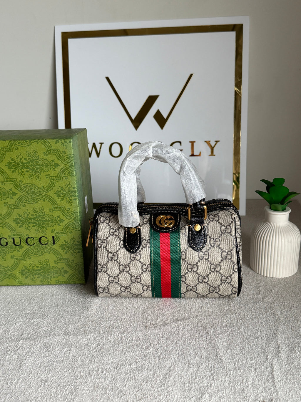 Gucci Mini Duffle Bag - Black