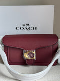 Coach TABBY Premium 20 (MINI) Maroon - Magnetic BOX PACKING