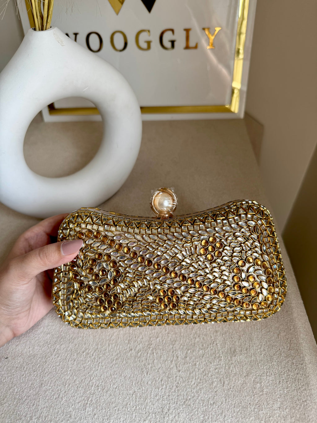 Kundan Clutch Design 3