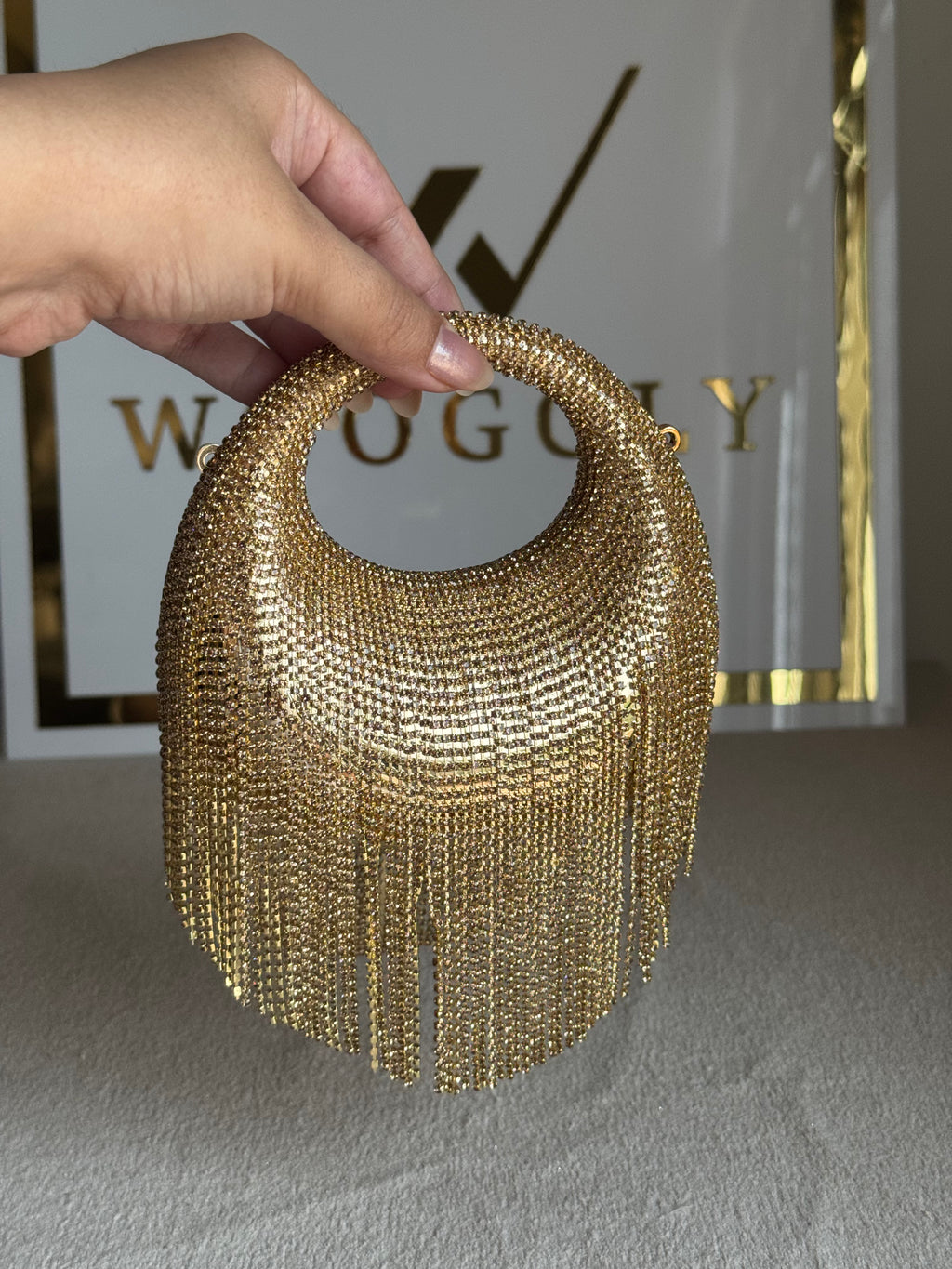 Main Character Clutch (Champagne)