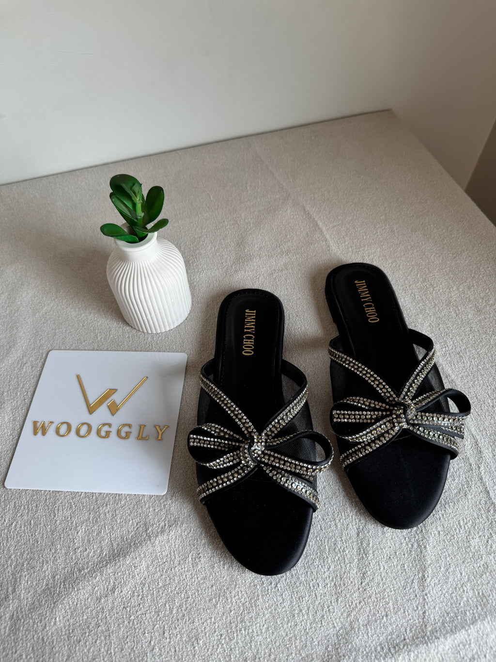 Jimmy Choo Slides - Black