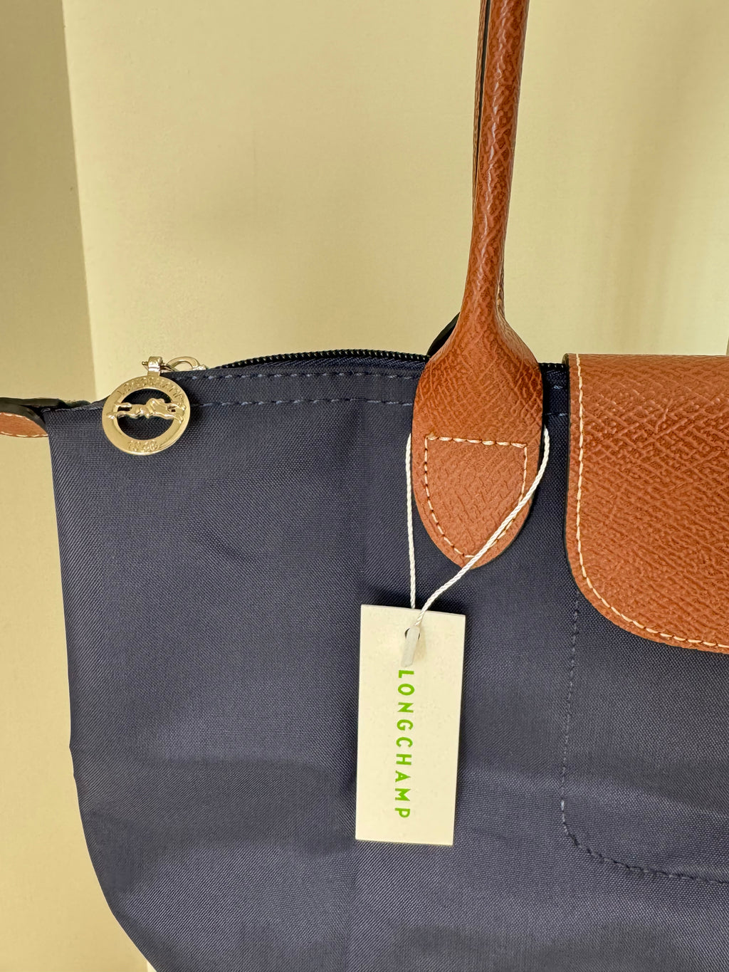 Longchamp Tote MEDIUM - Blue (WITH BRAND LOGO)