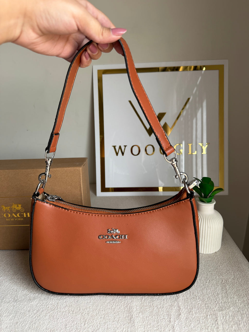 COACH TERI PREMIUM (Brown) - BOX PACKING