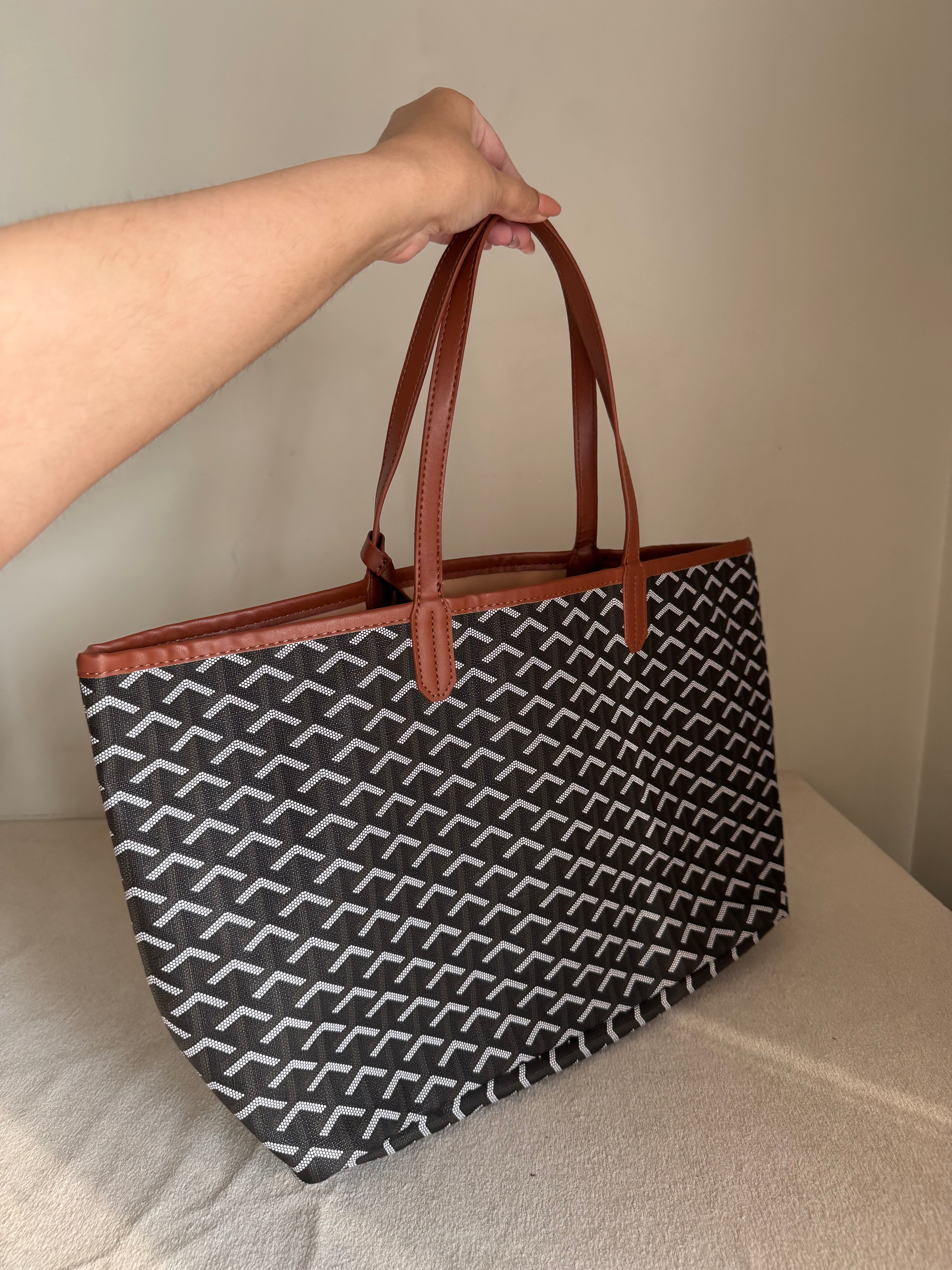 Go Yard inspired Grocery Run Bag - Brown