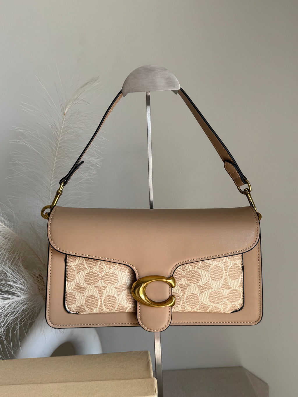 COACH TABBY 26 Khaaki Decent Quality-BOX PACKING