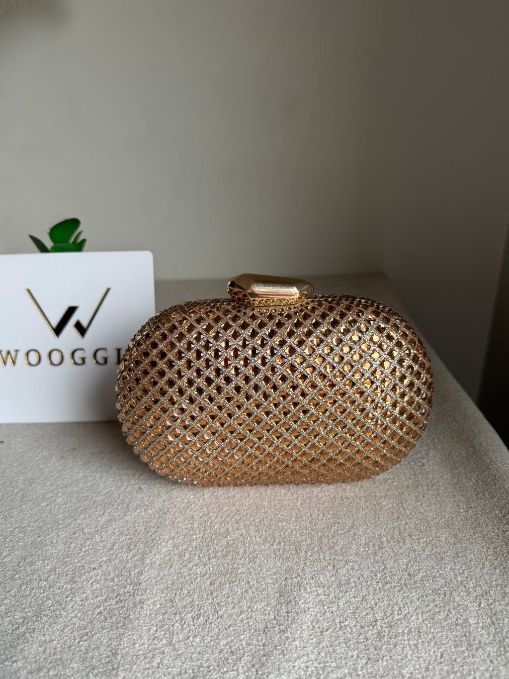 Belle Clutch Champagne