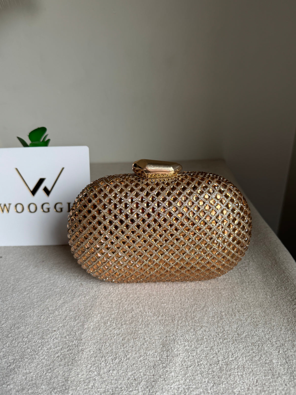 Belle Clutch Champagne