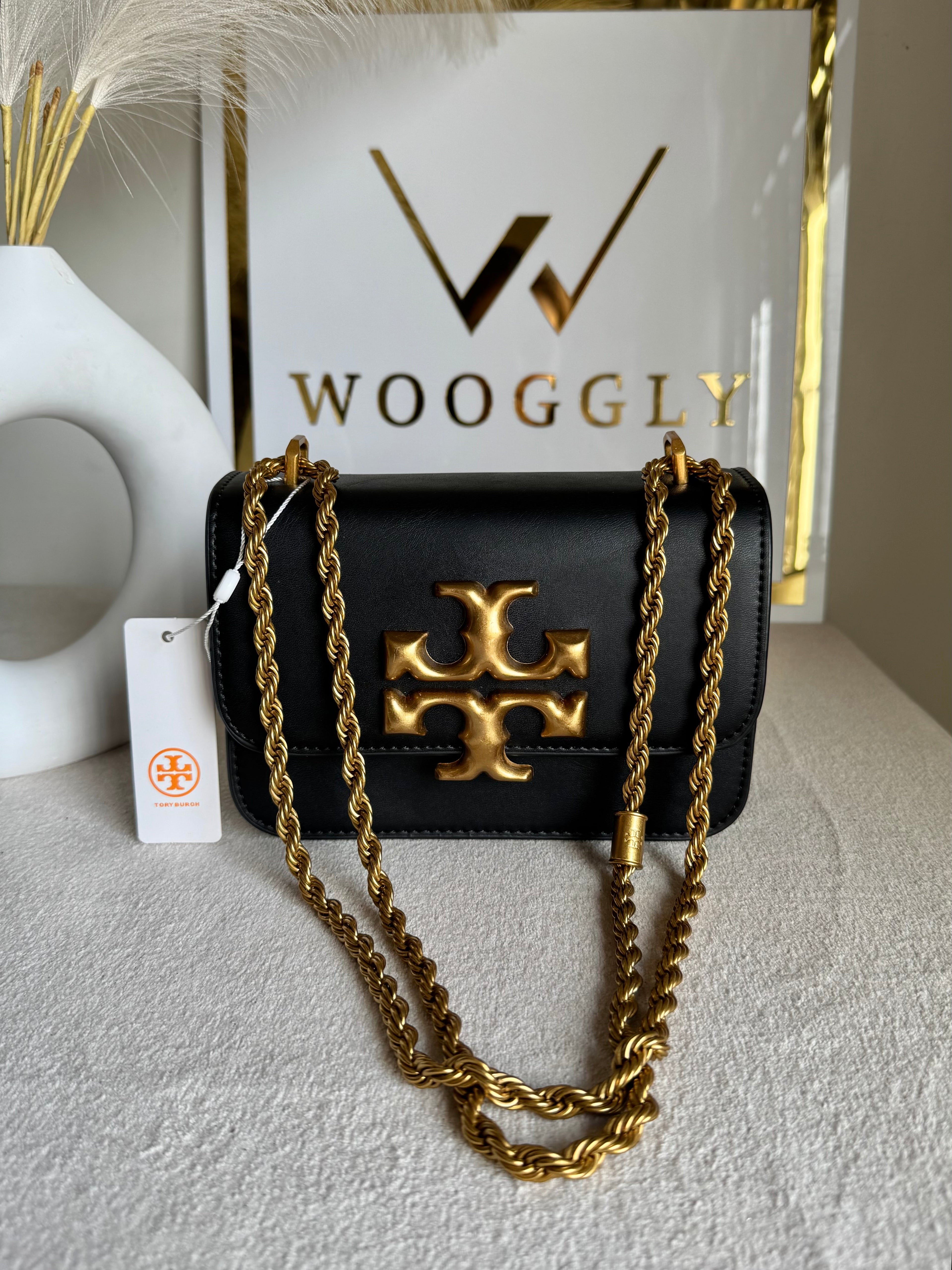 Tory Burch Sling - Black with Box Packing