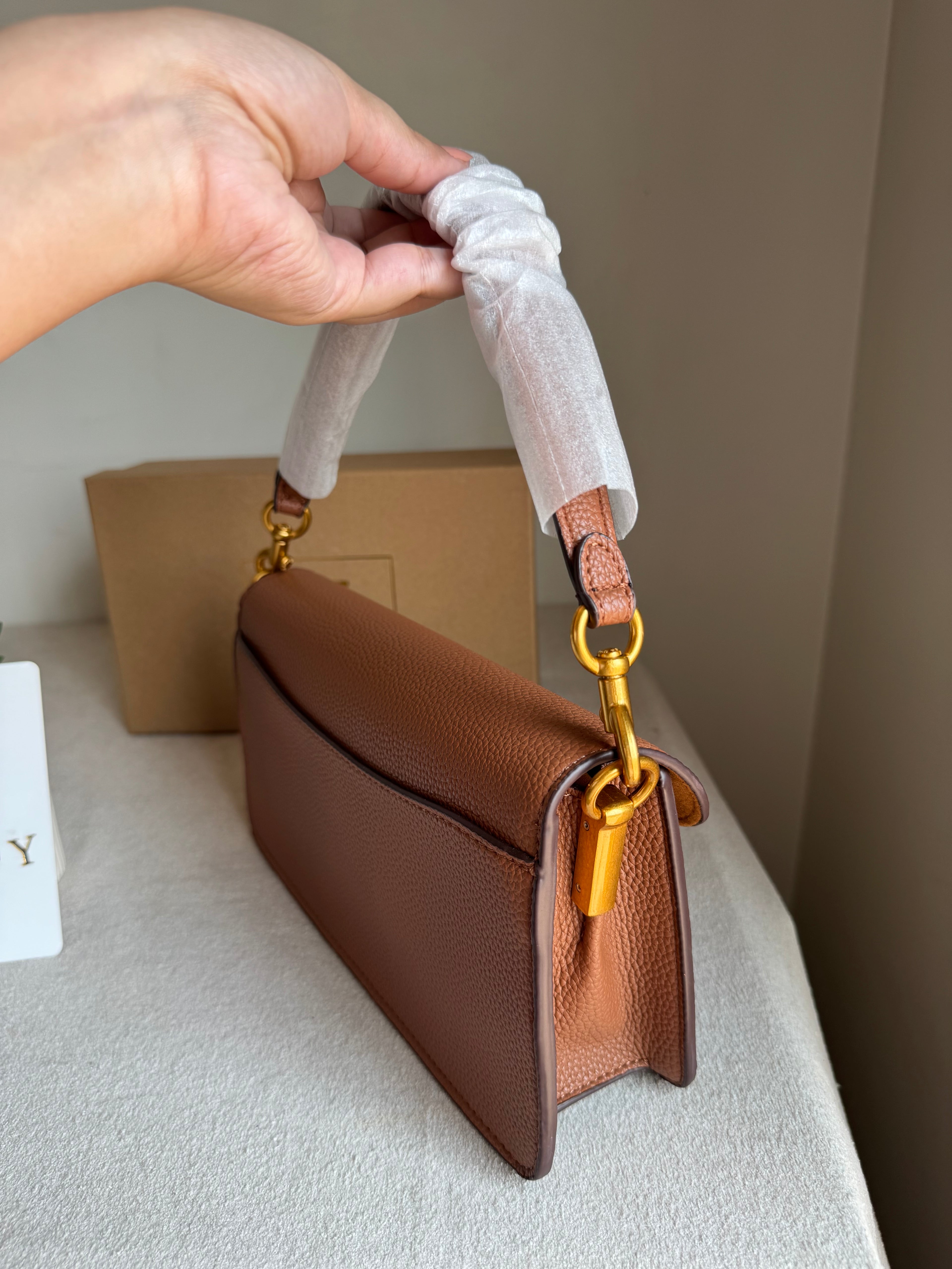 COACH TABBY Brown Good Quality -  BOX PACKING