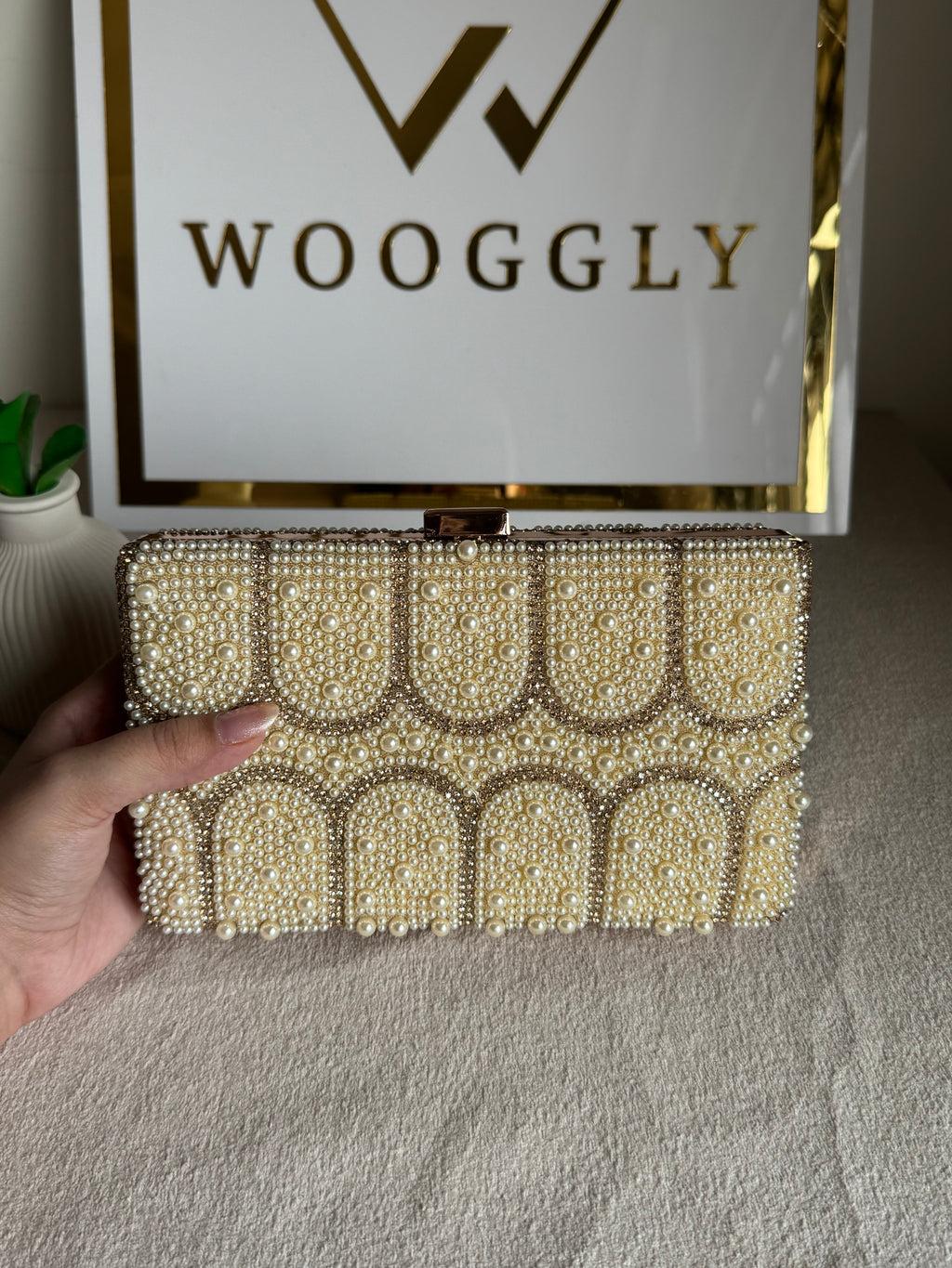 After Hours Pearl Clutch