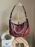Stylish Min Min Hand Bag Burgundy
