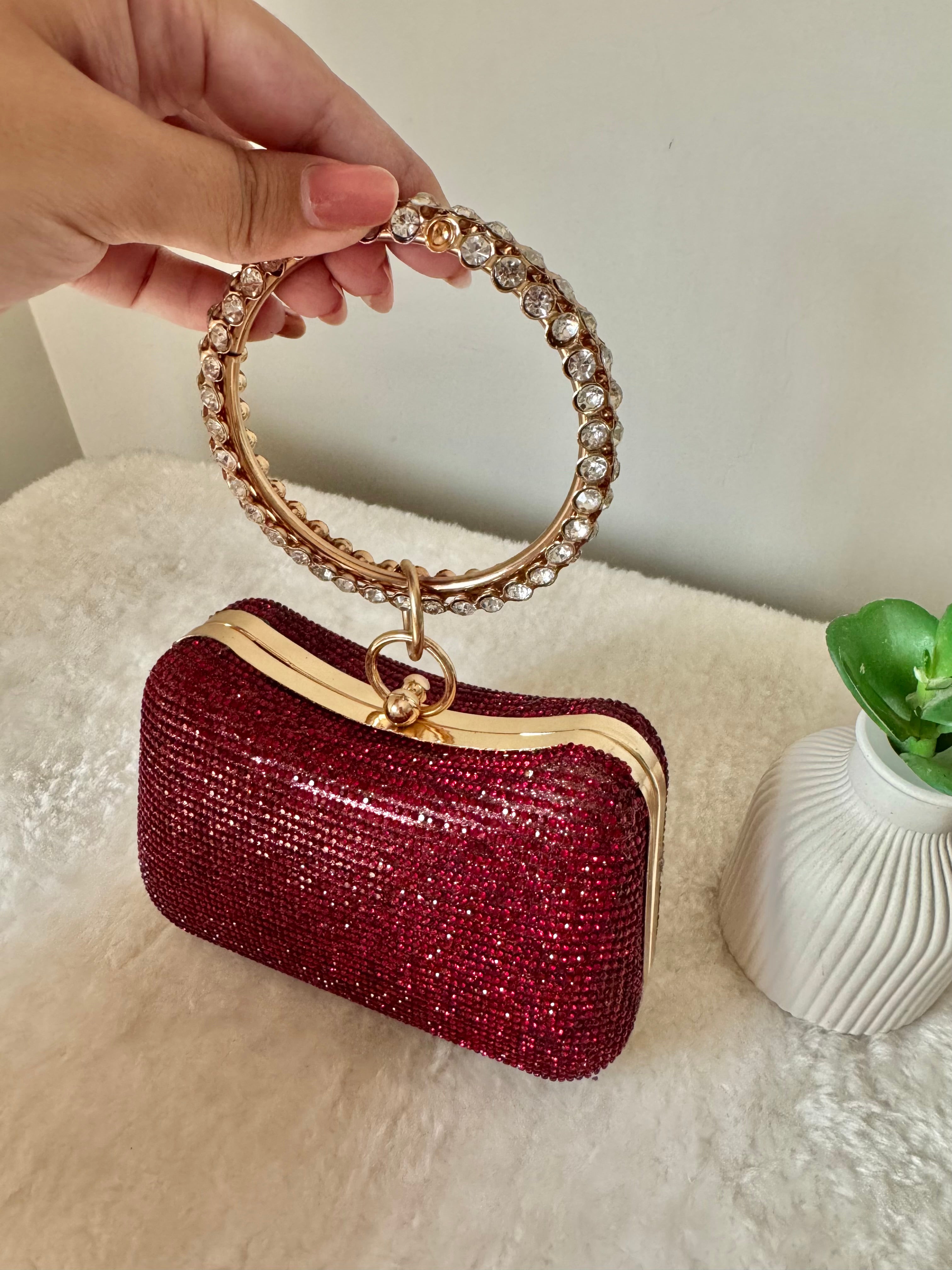 Signature Clutch - Red