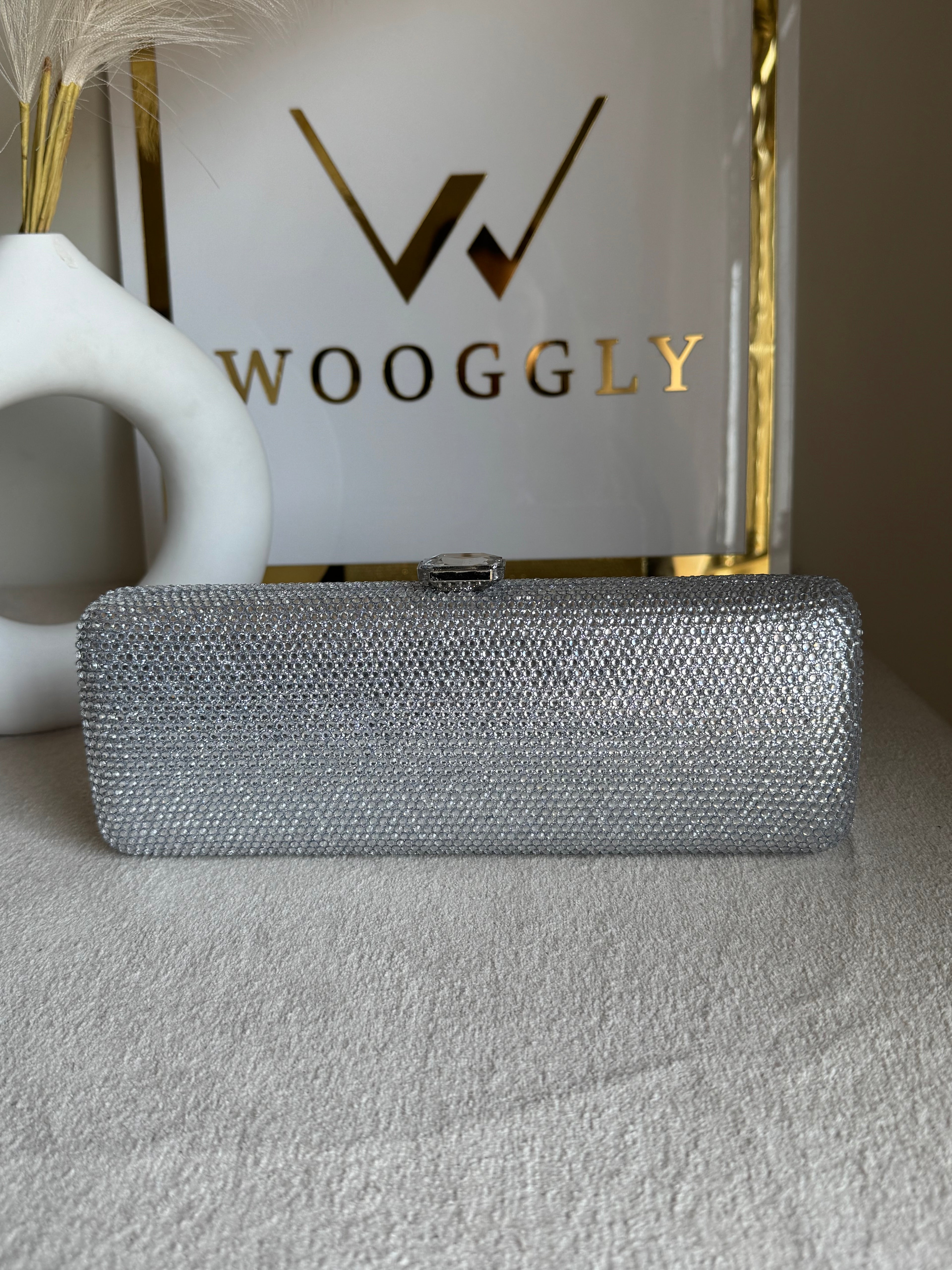 High Quality Élan Clutch - Silver