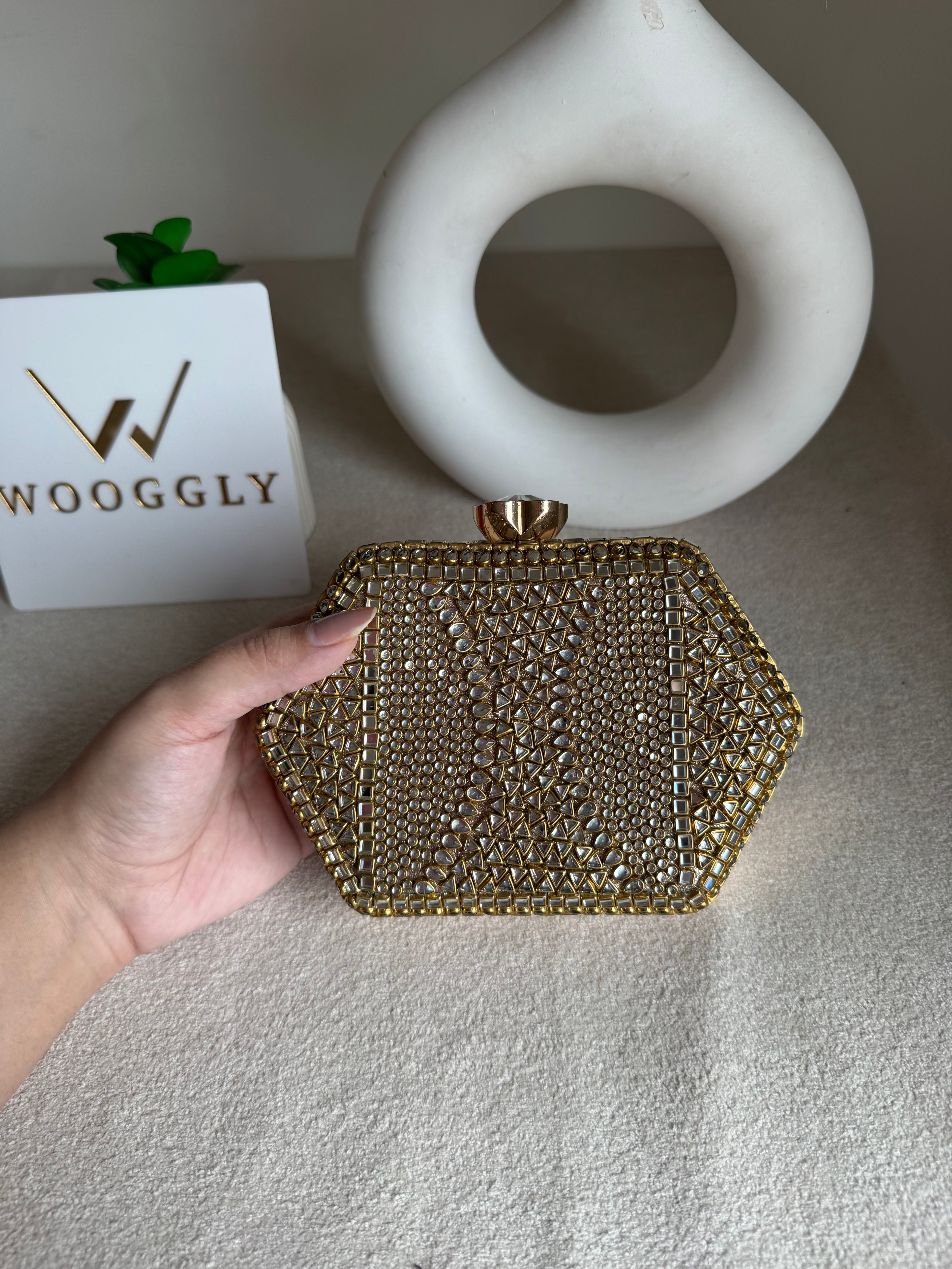Kundan Diva Clutch Design 2