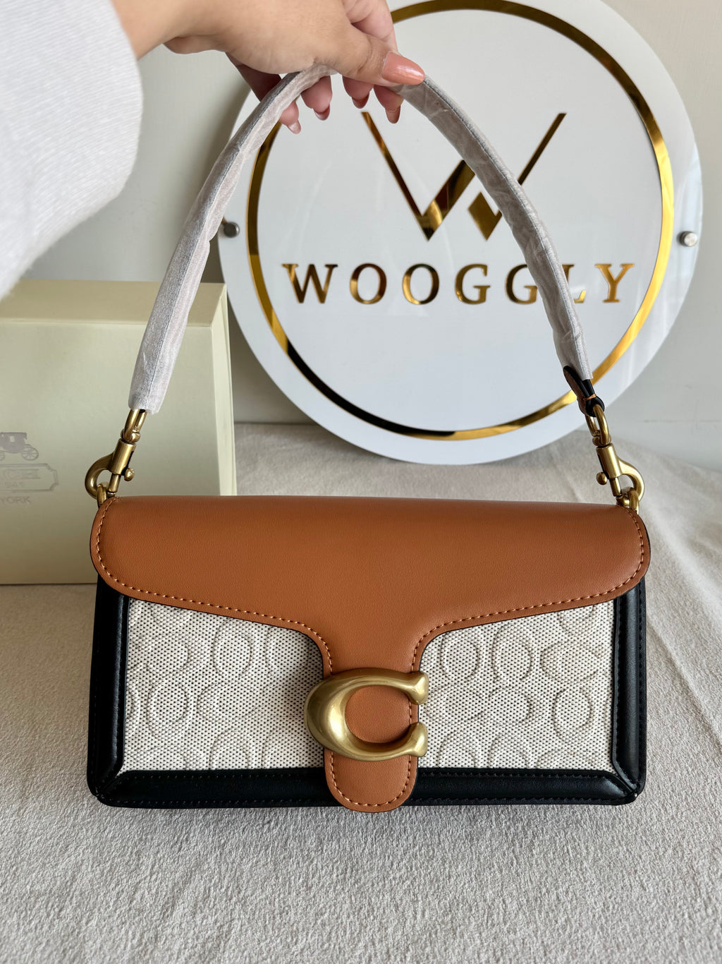 COACH TABBY EXCLUSIVE (Brown & Black) - BOX PACKING