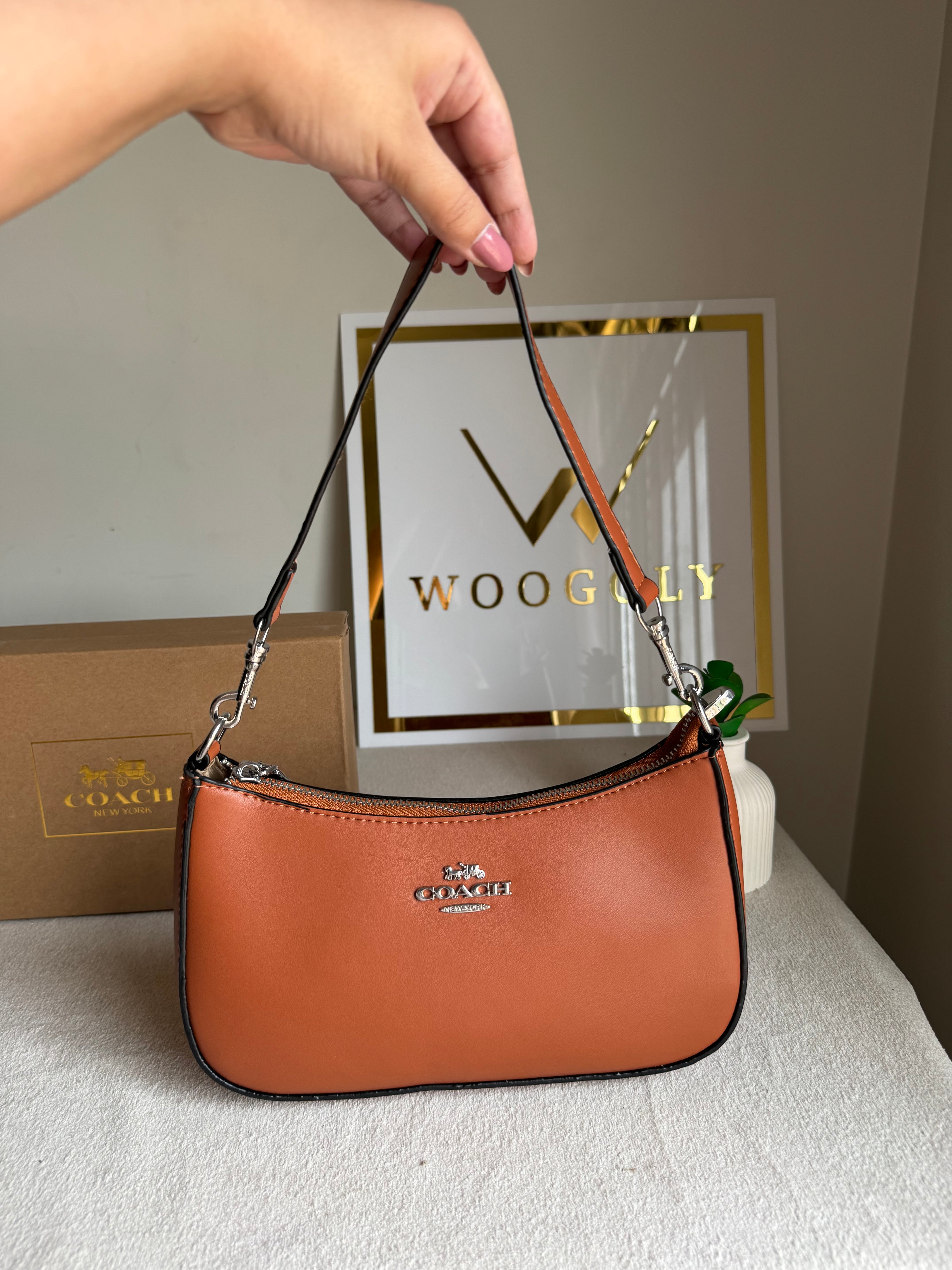 COACH TERI PREMIUM (Brown) - BOX PACKING