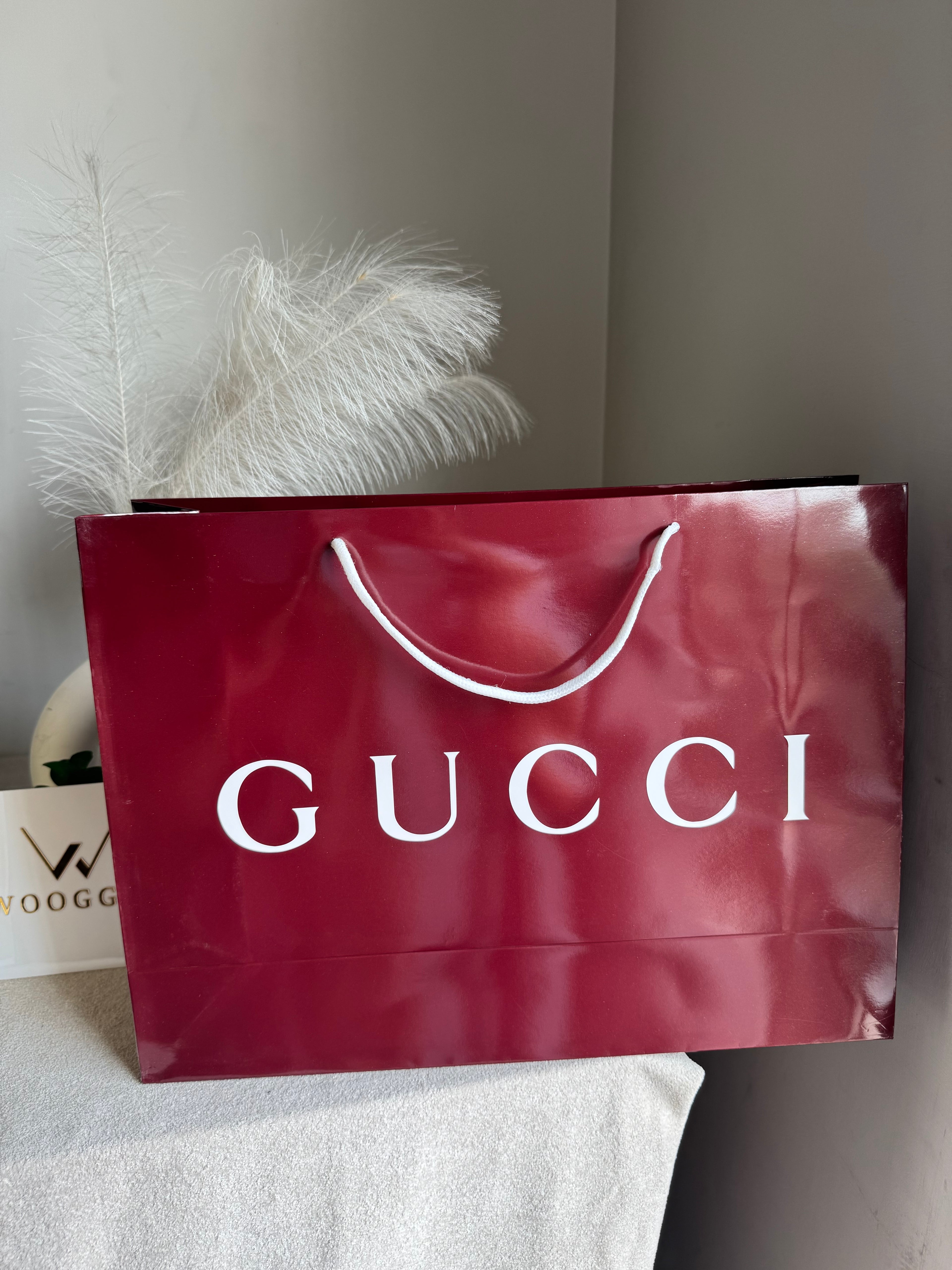 Gift Bag - Gucci - Large (ONLY FOR PICK UP OR INDRIVE CUSTOMERS IN LAHORE)