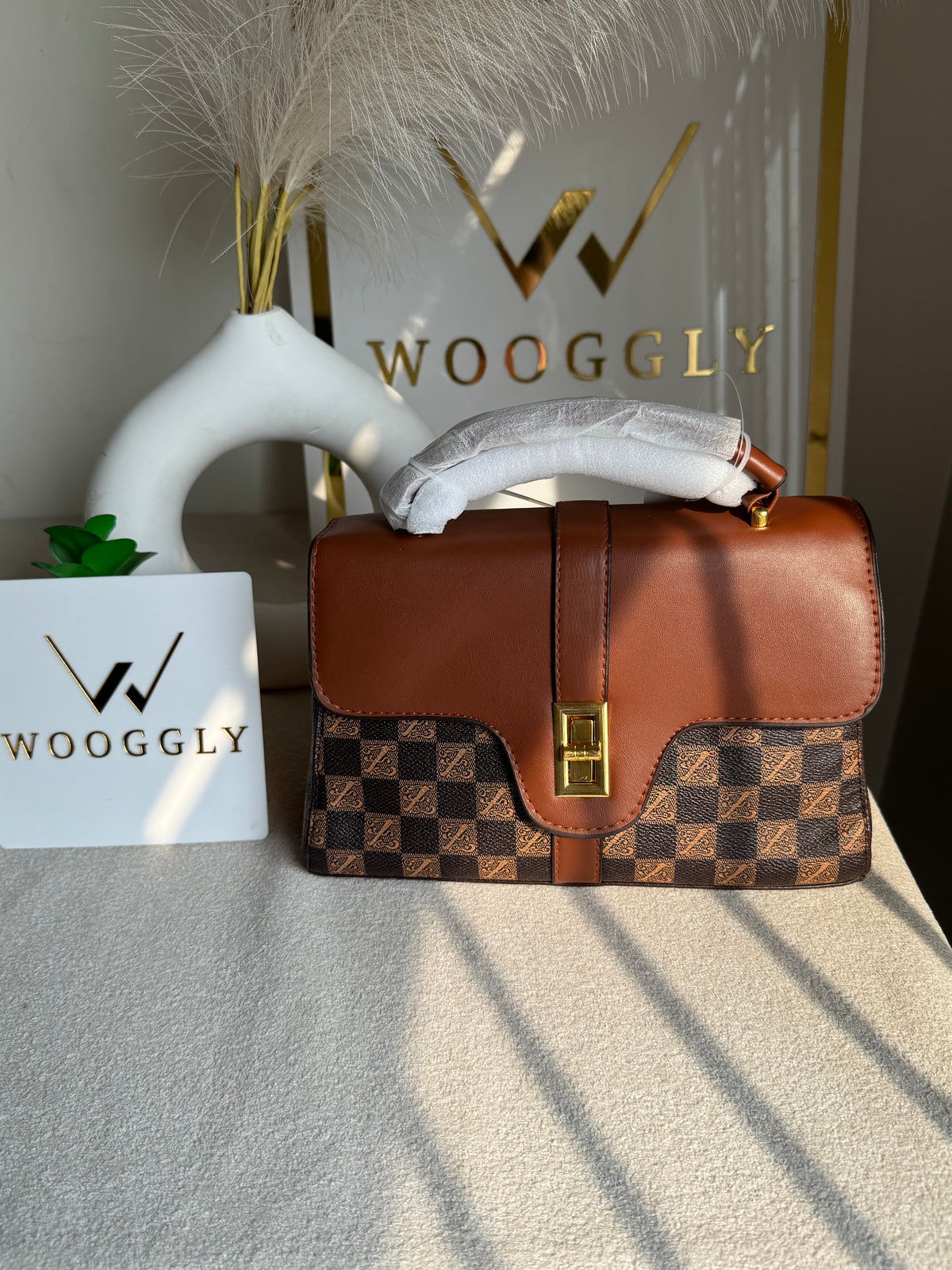 Premium Ella Hand Bag Brown