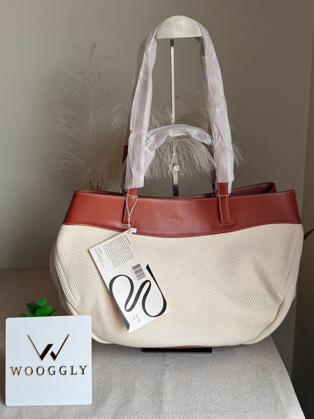 Polene Cyme - Cream with Brown