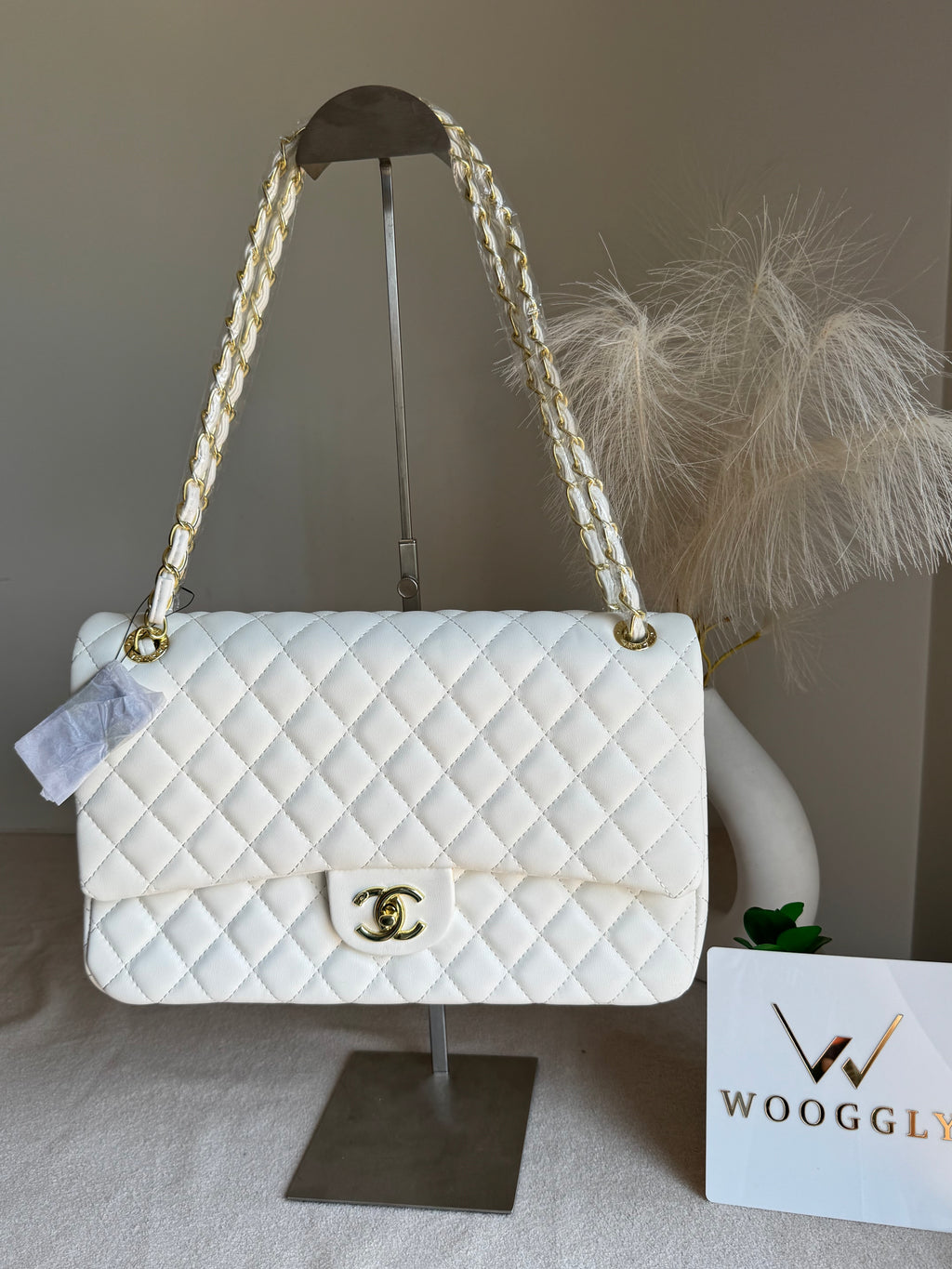 Classic CH Premium Bag (White)
