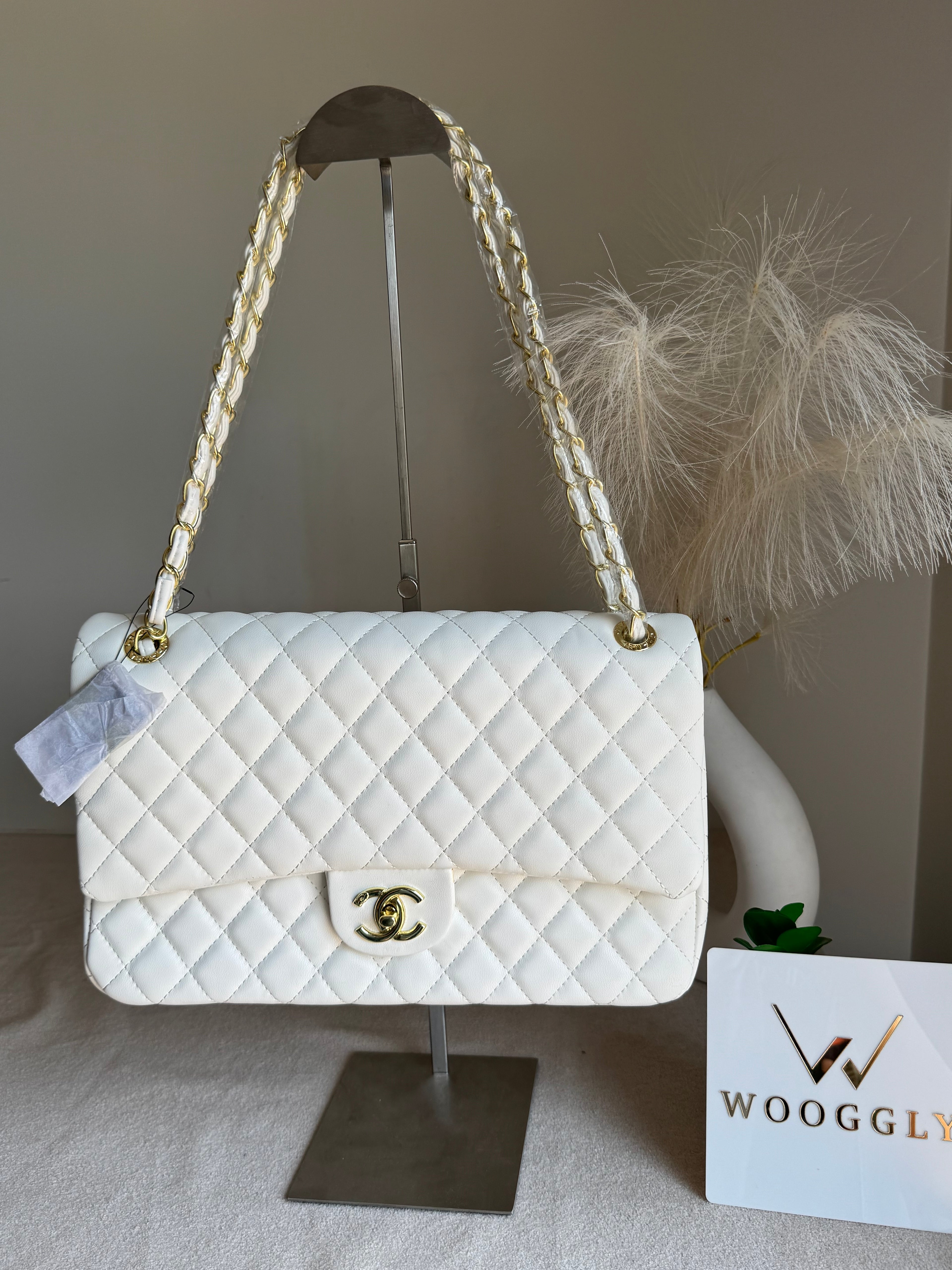 Classic CH Premium Bag (White)